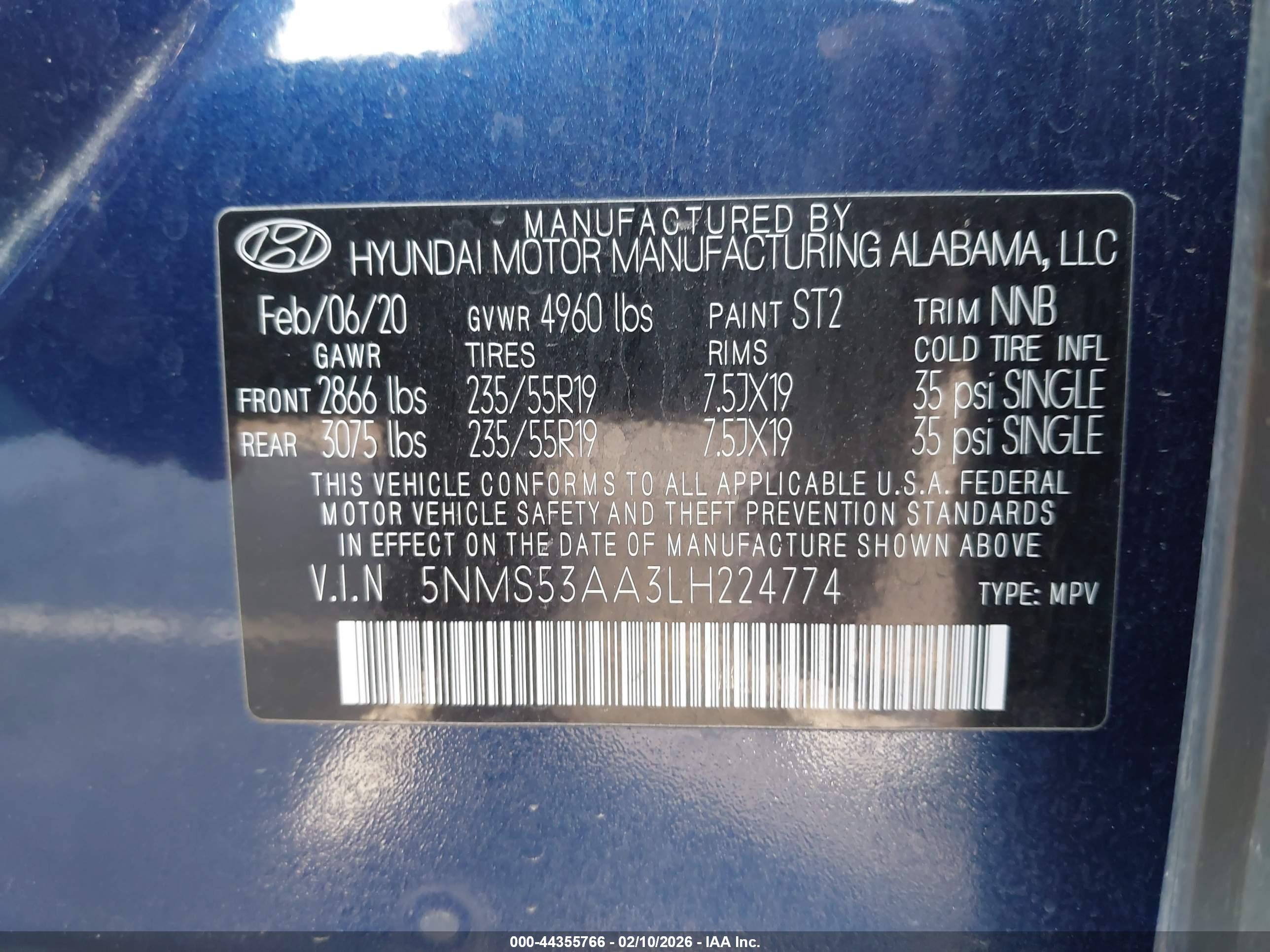 HYUNDAI SANTA image 9