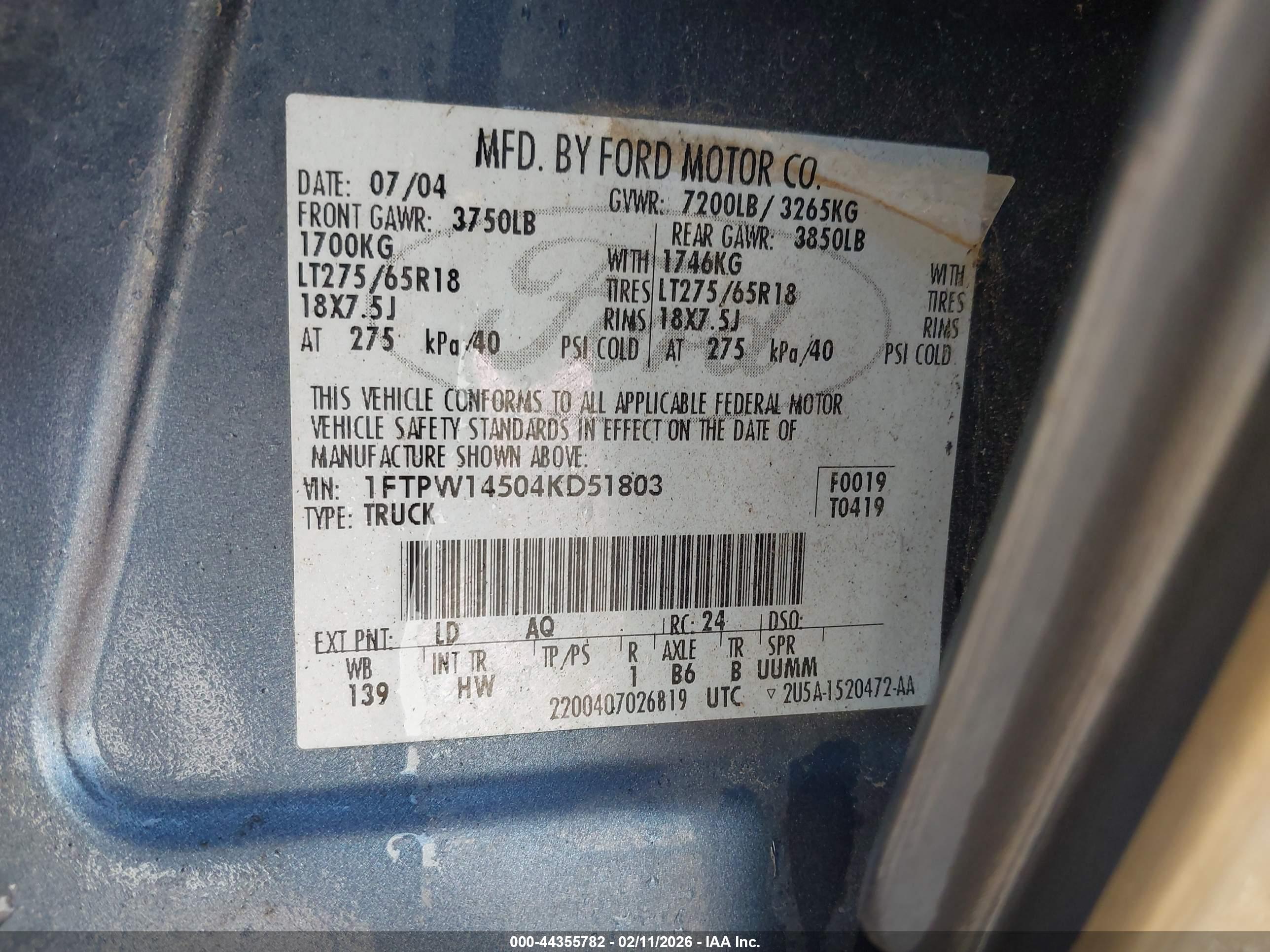 FORD F-150 image 9