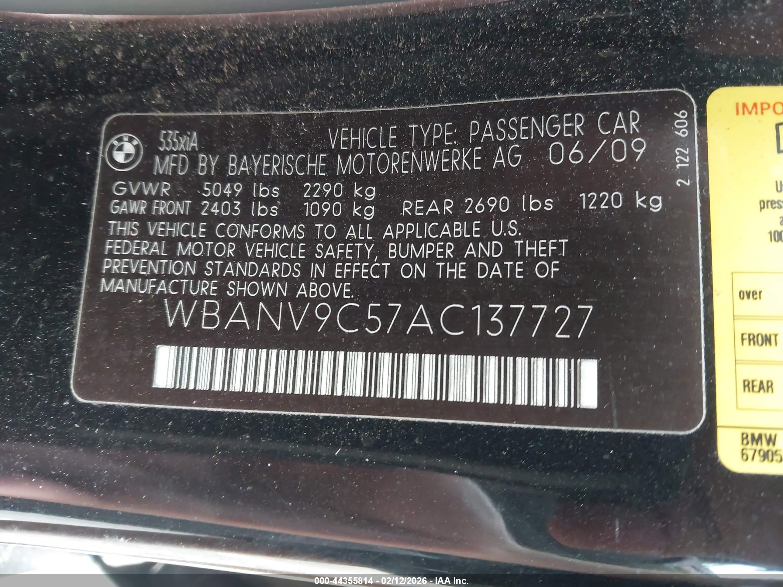 BMW 535I image 9