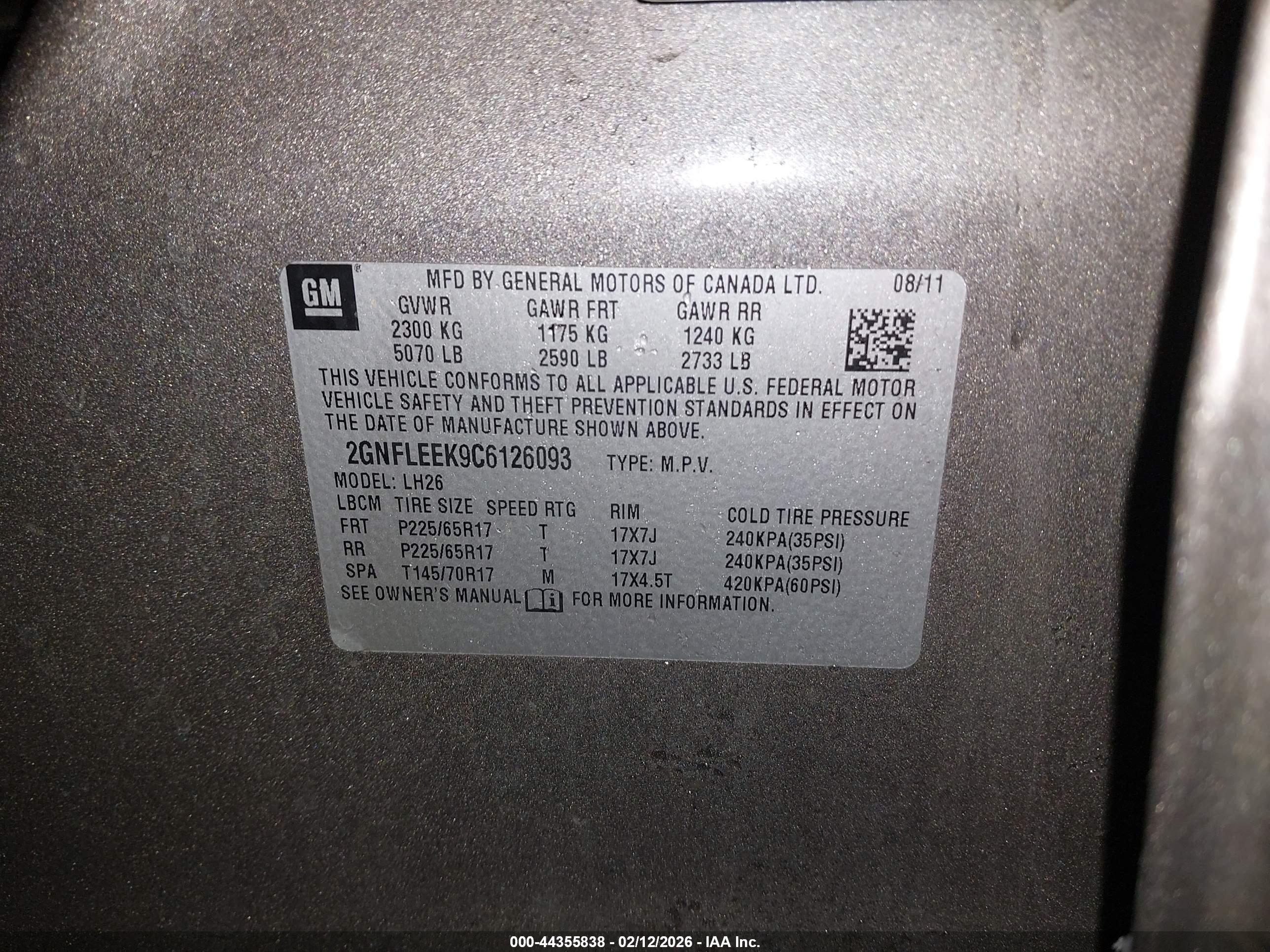 CHEVROLET EQUINOX image 9
