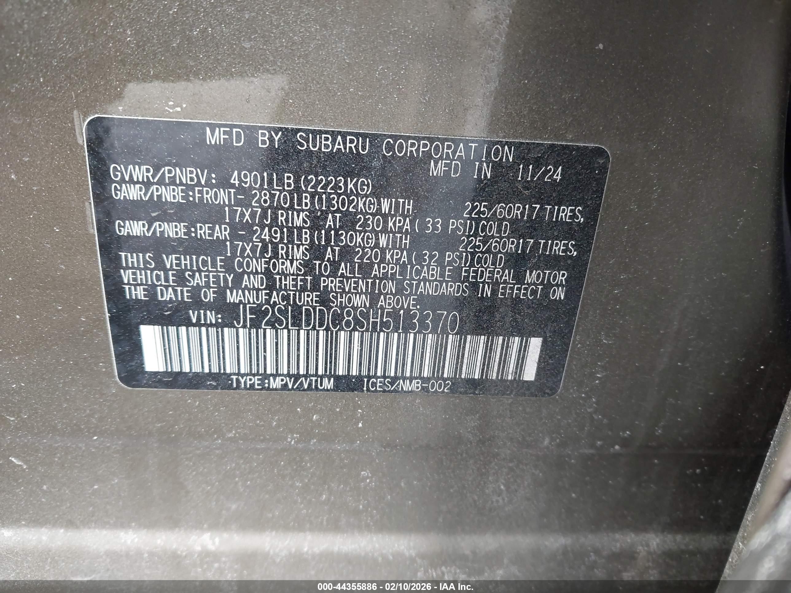 SUBARU FORESTER image 9