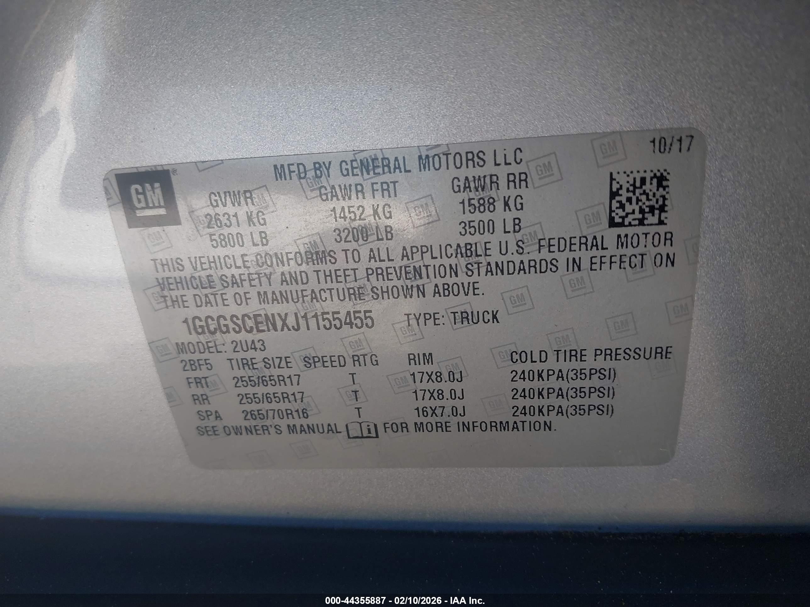 CHEVROLET COLORADO image 9