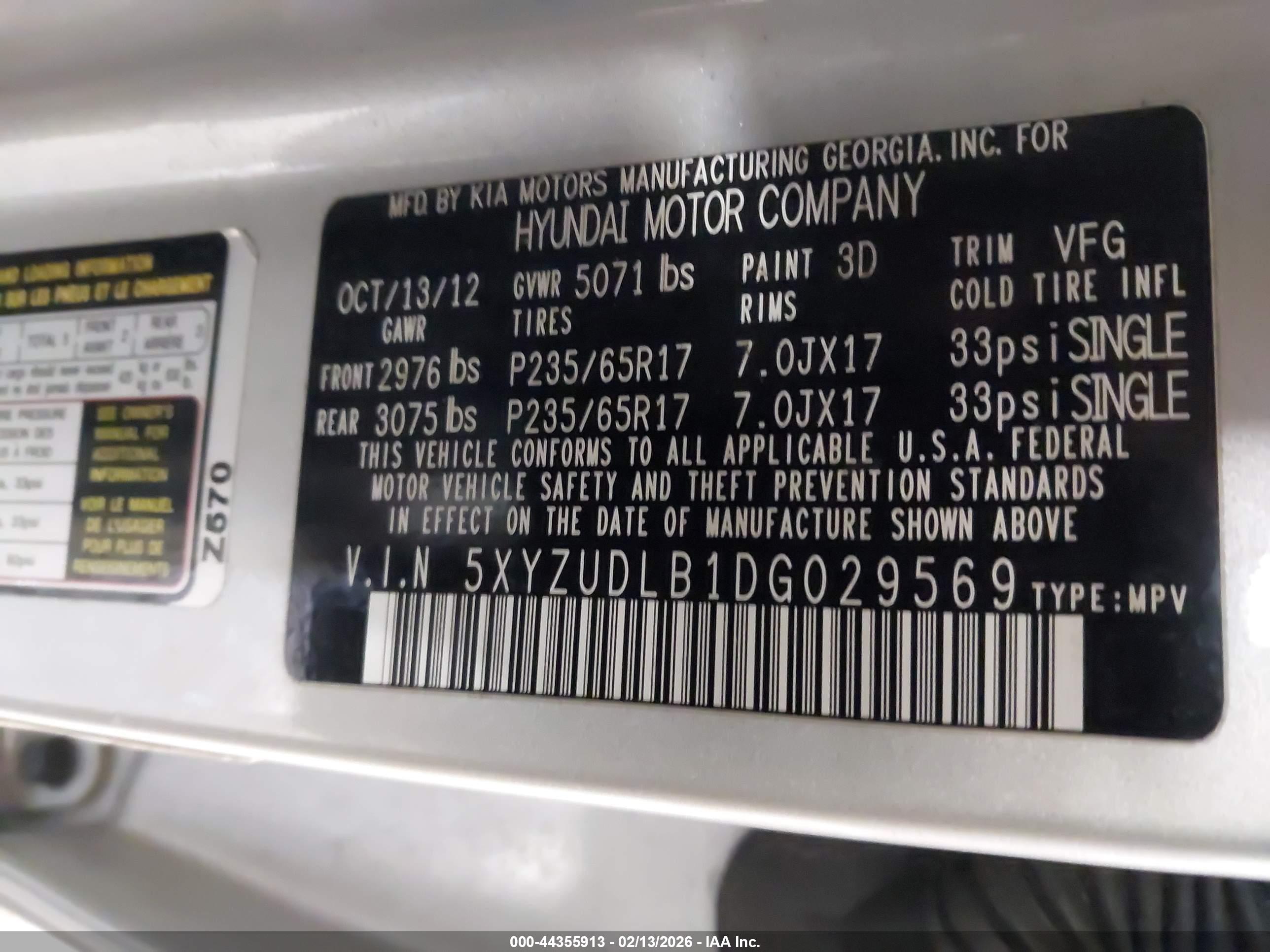 HYUNDAI SANTA image 9