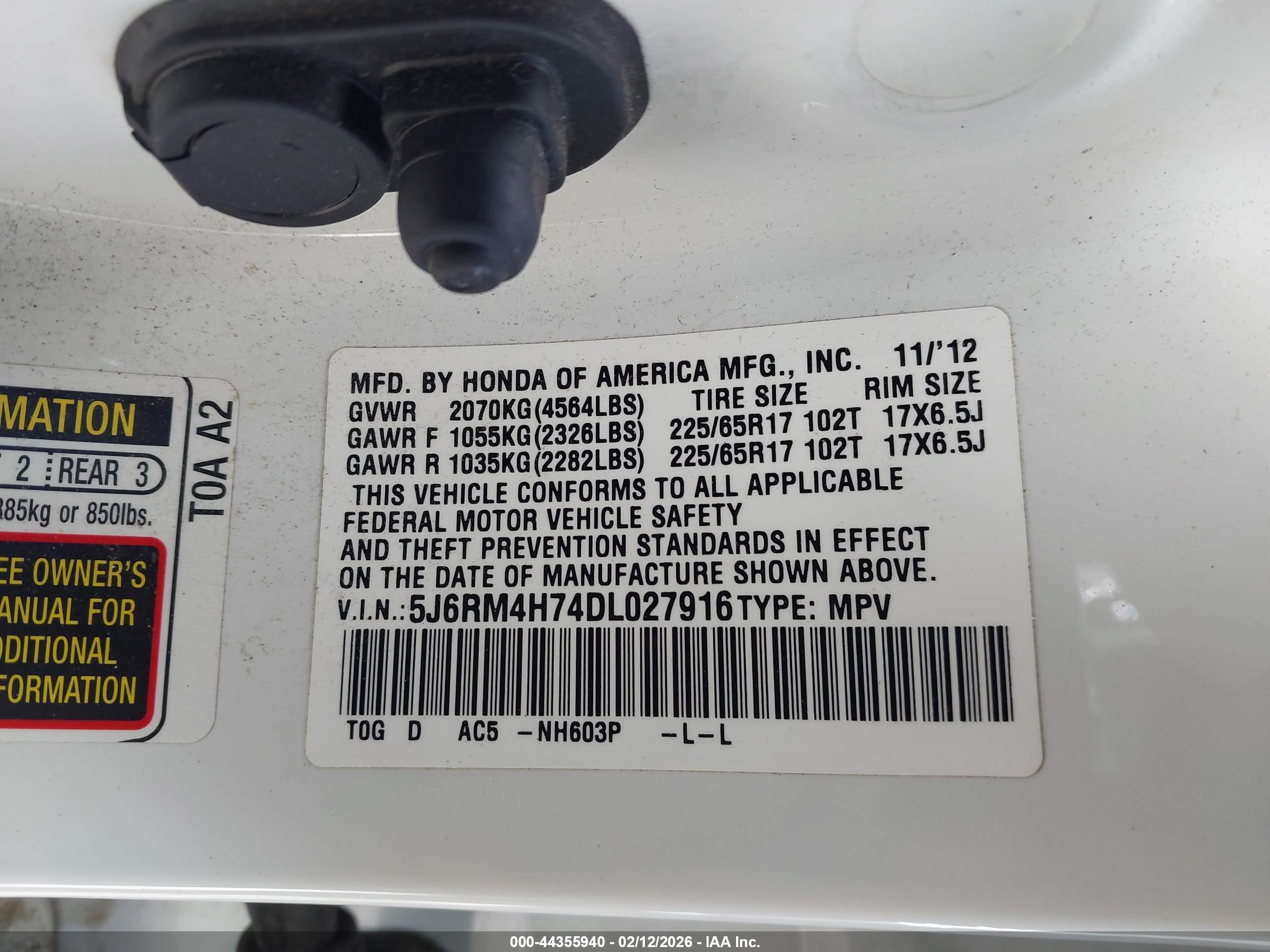 HONDA CR-V image 9