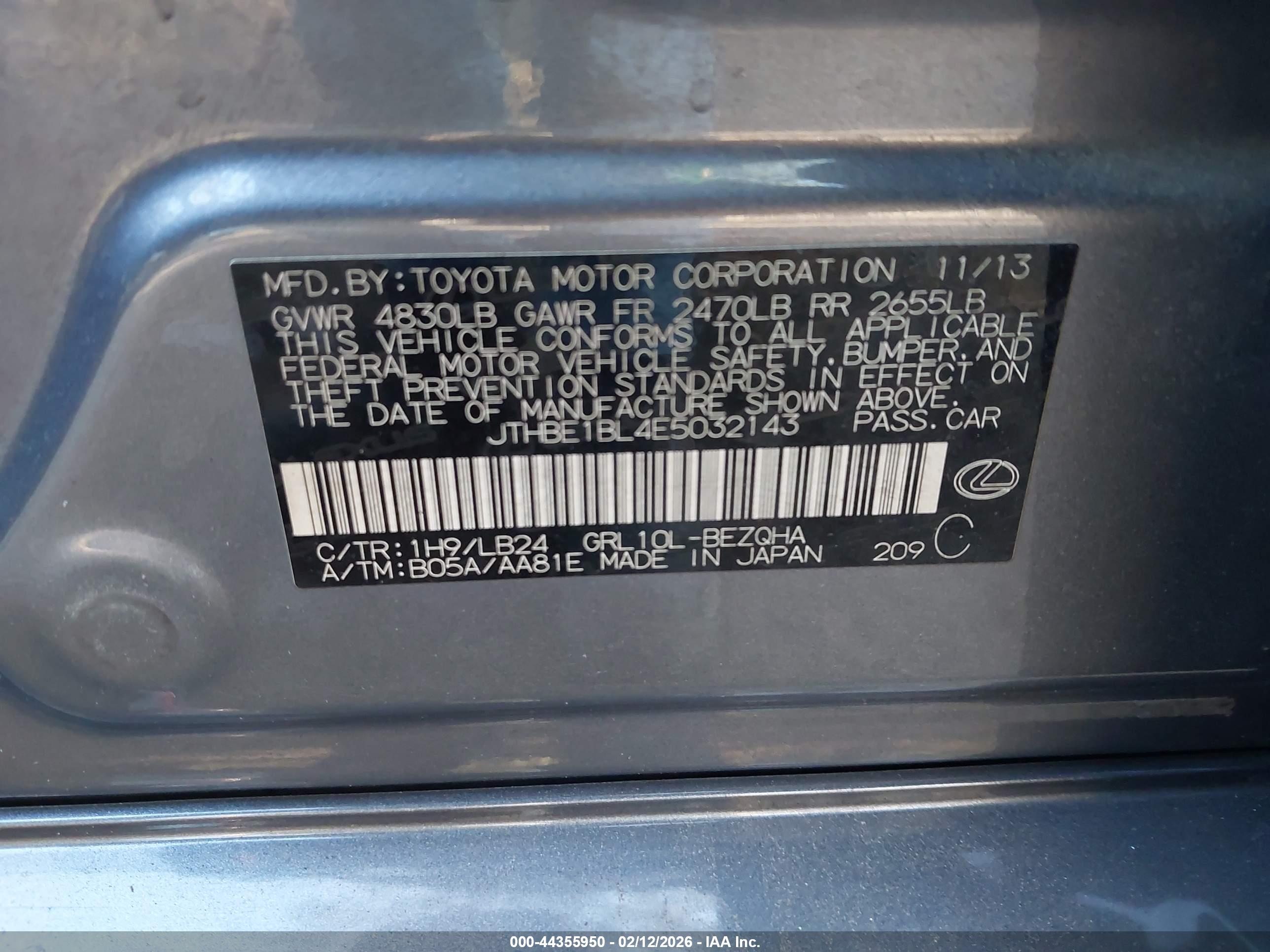 LEXUS GS image 9