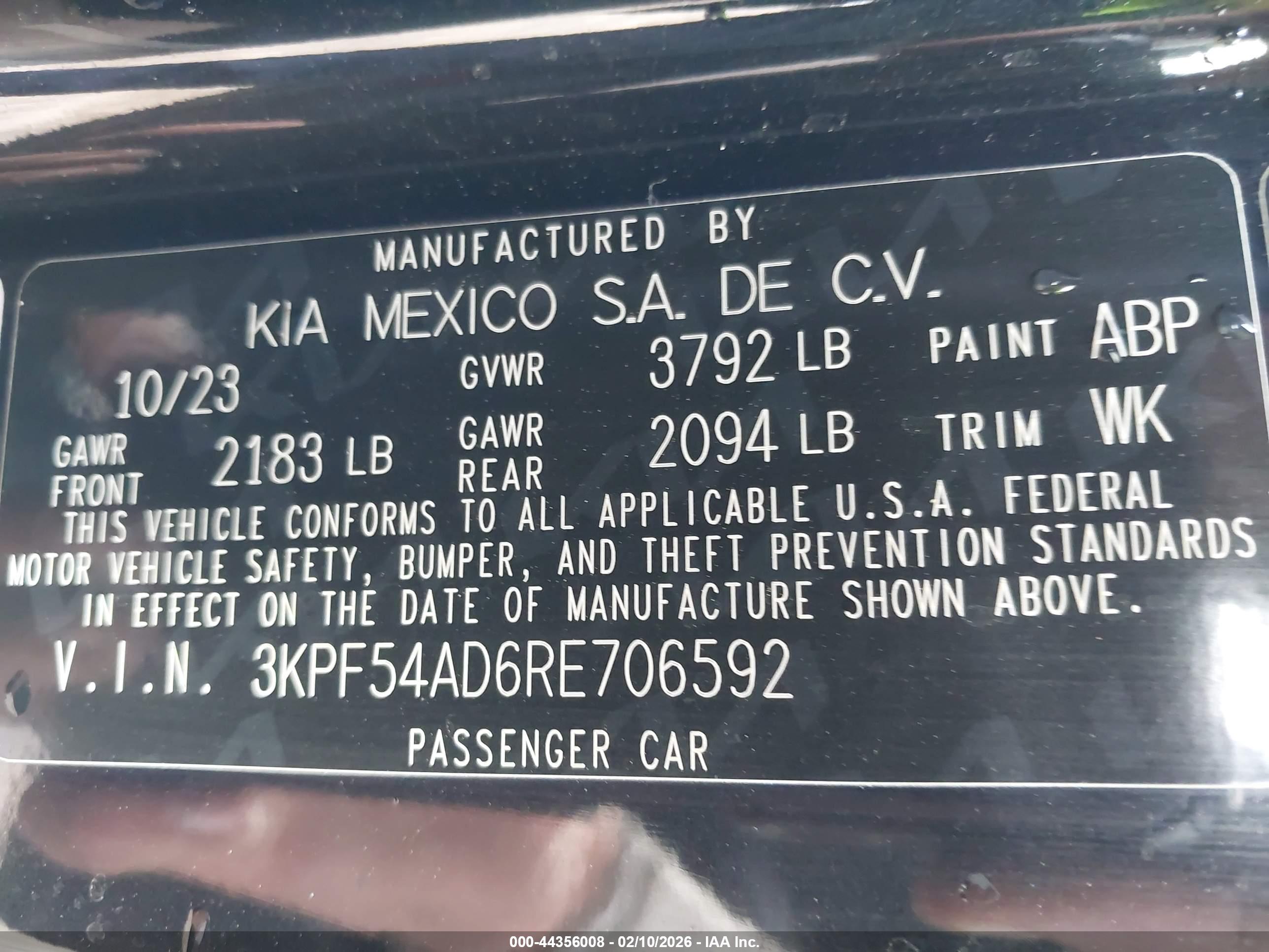 KIA FORTE image 9