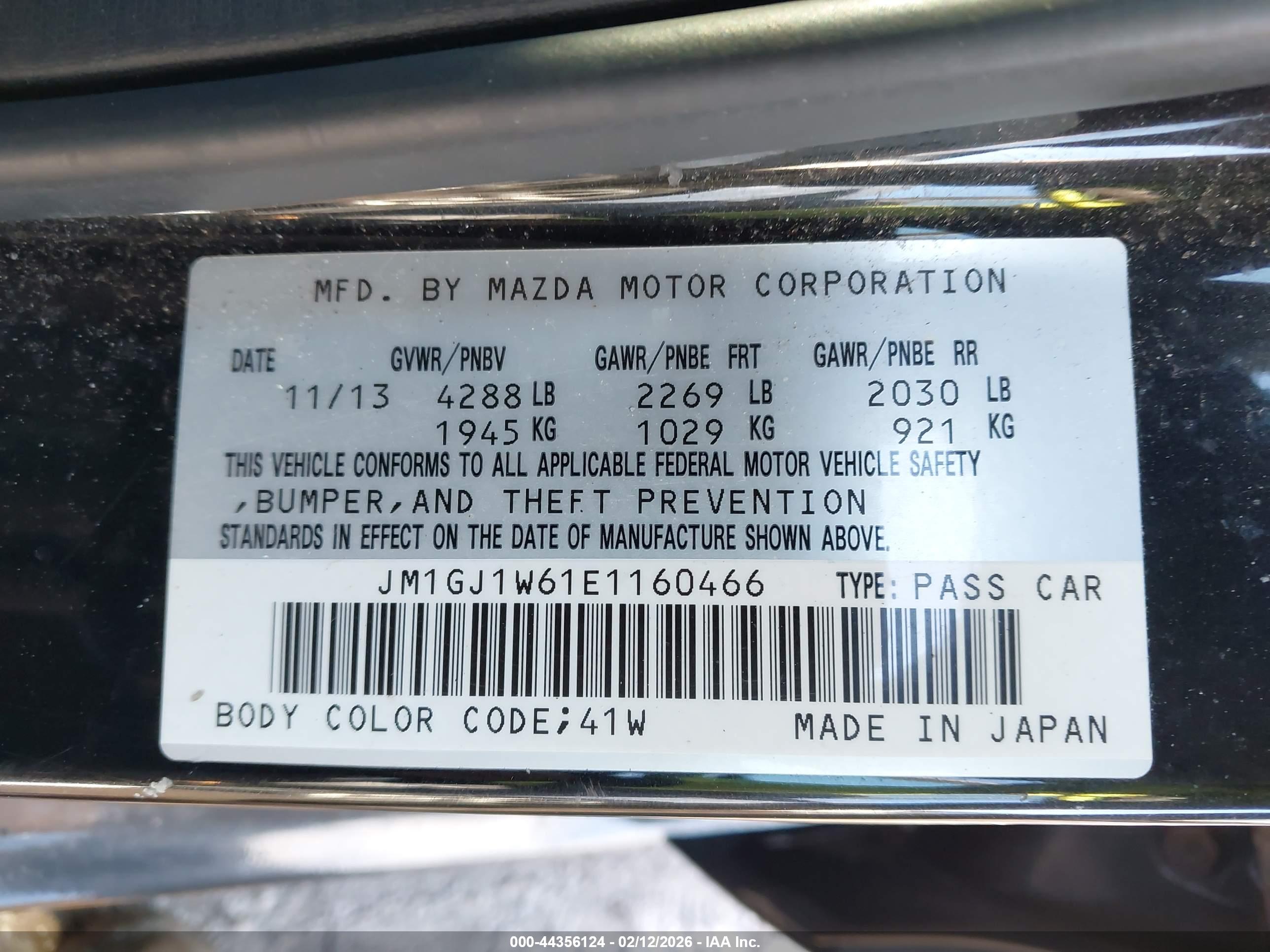 MAZDA MAZDA6 image 9