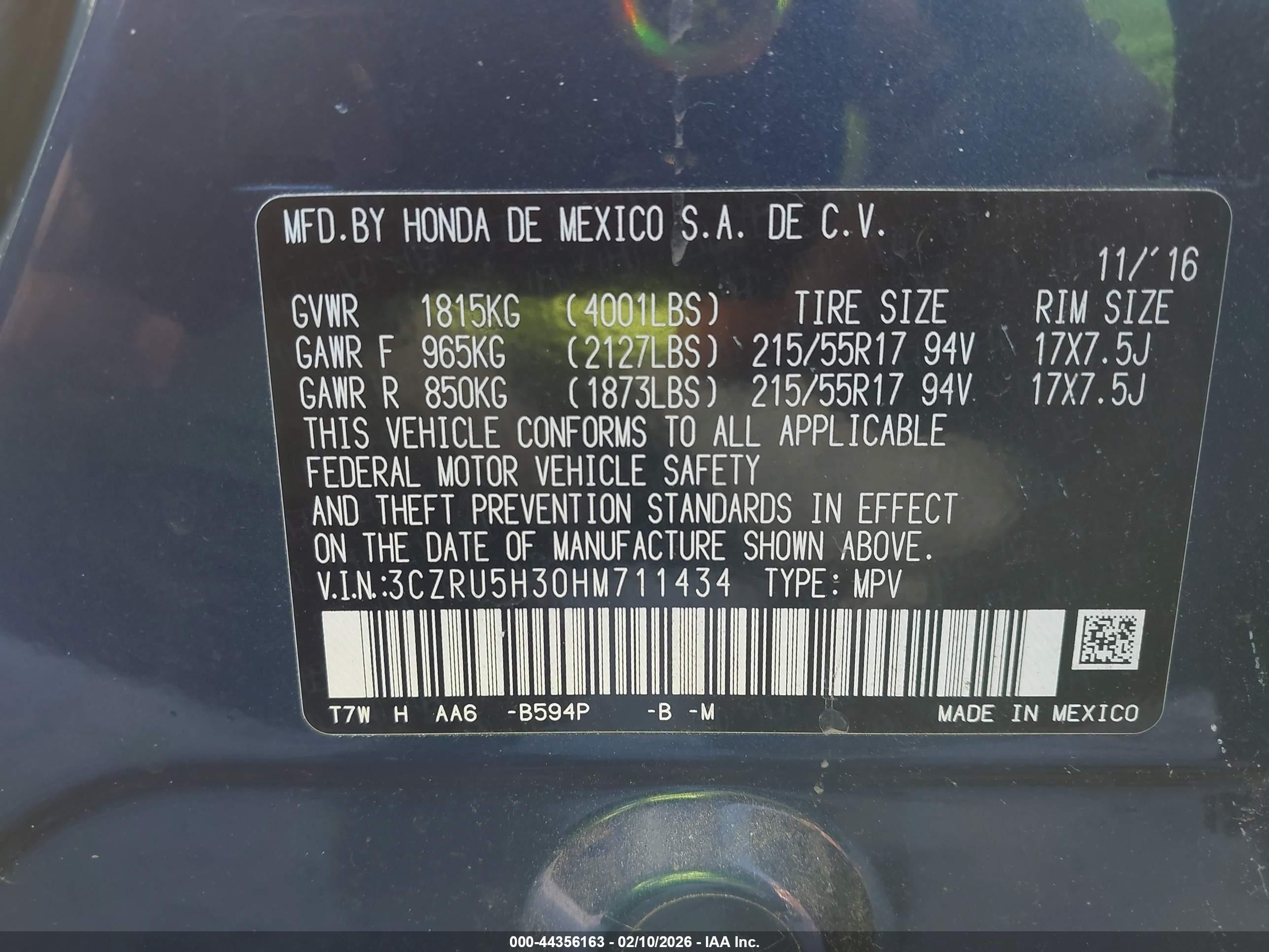 HONDA HR-V image 9