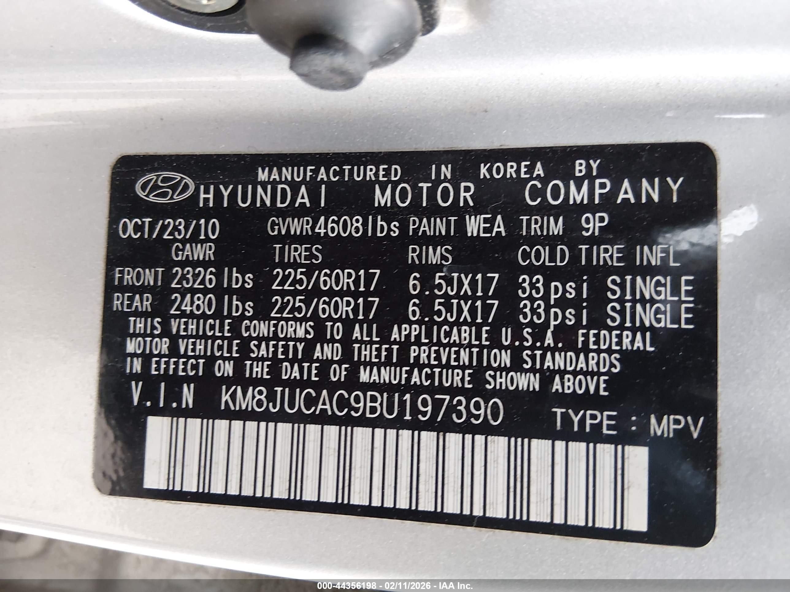 HYUNDAI TUCSON image 9