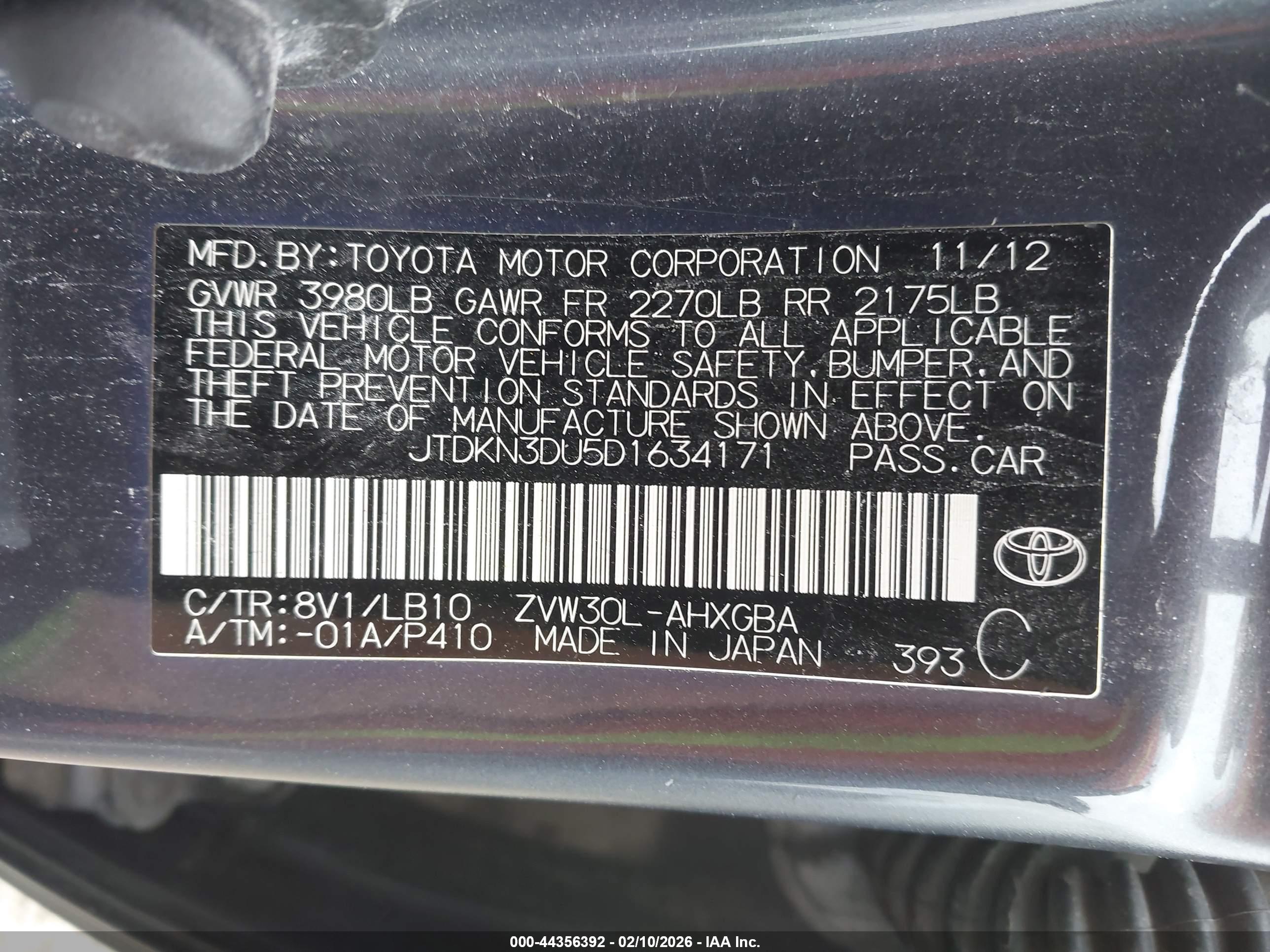 TOYOTA PRIUS image 9