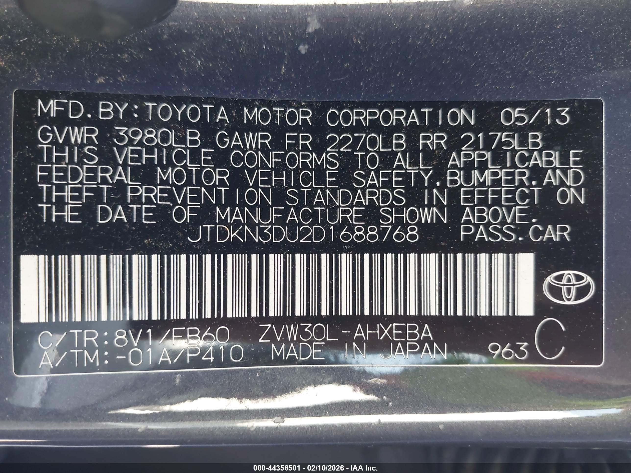 TOYOTA PRIUS image 9