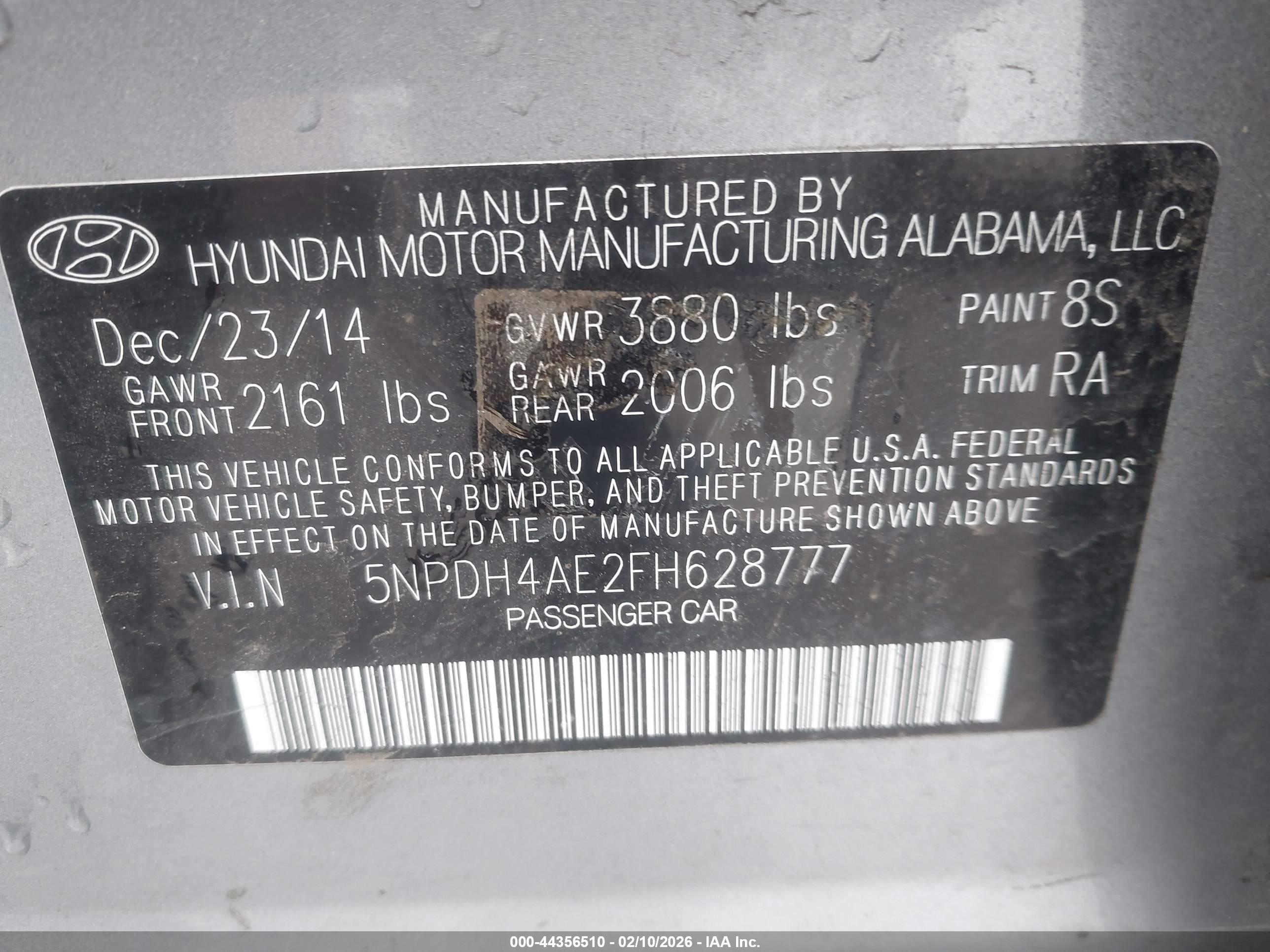 HYUNDAI ELANTRA image 9