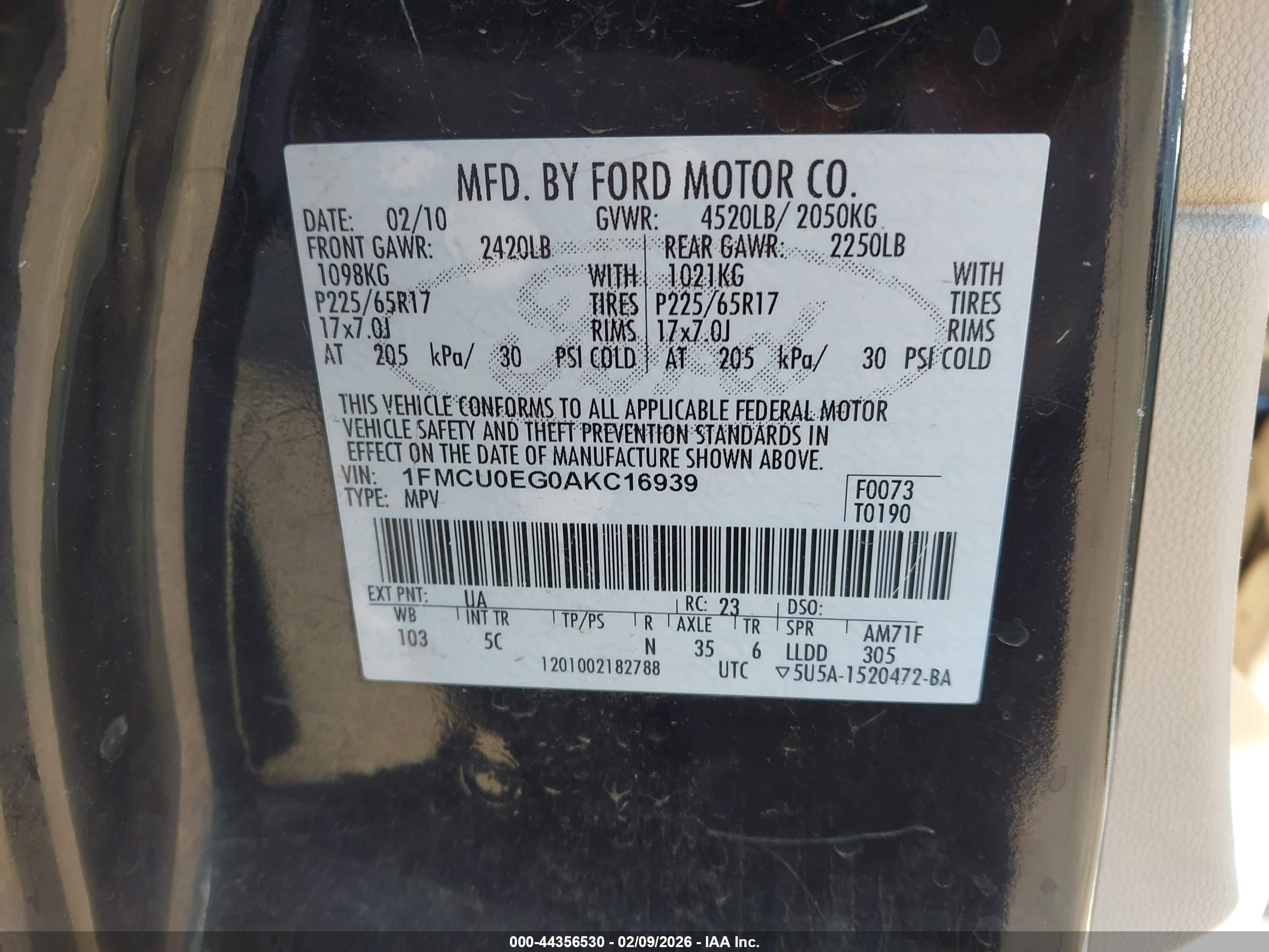 FORD ESCAPE image 9