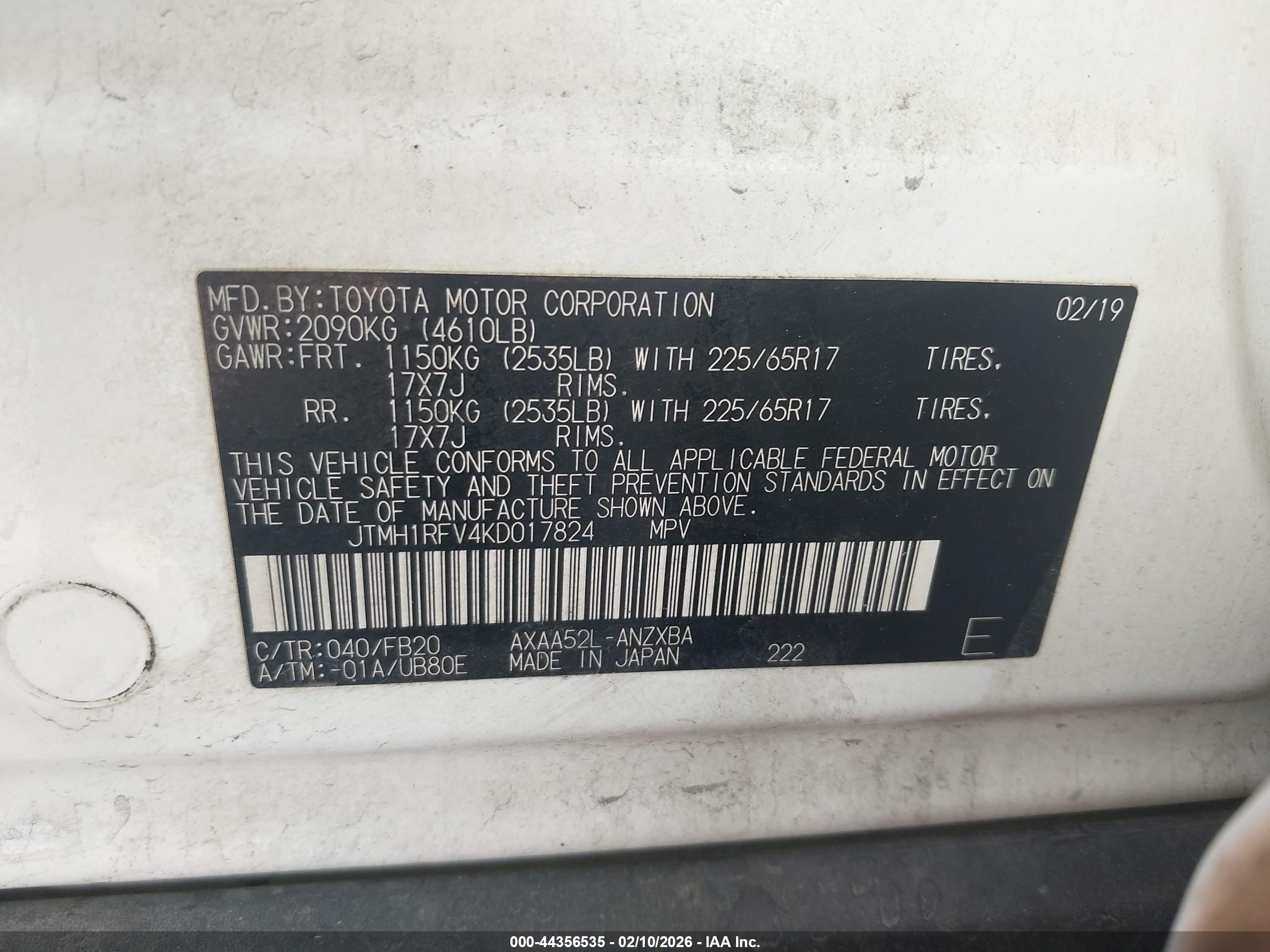 TOYOTA RAV4 image 9