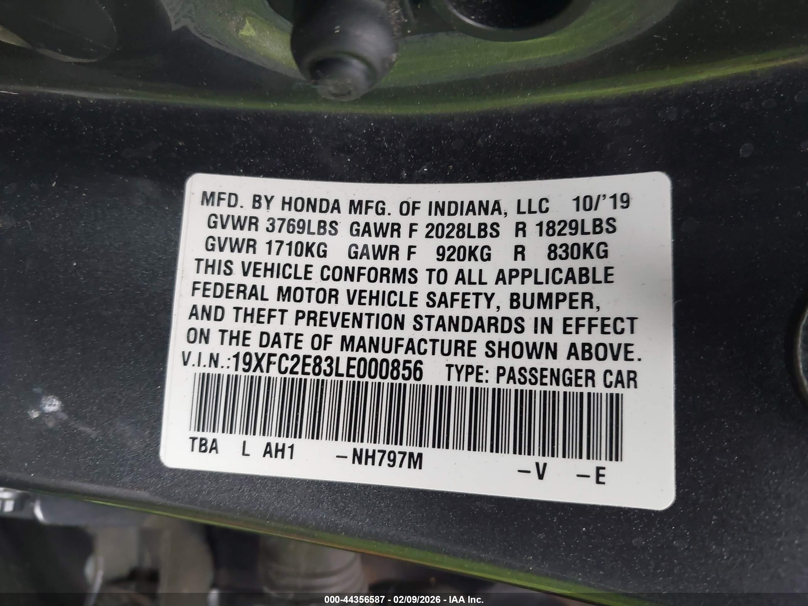 HONDA CIVIC image 9
