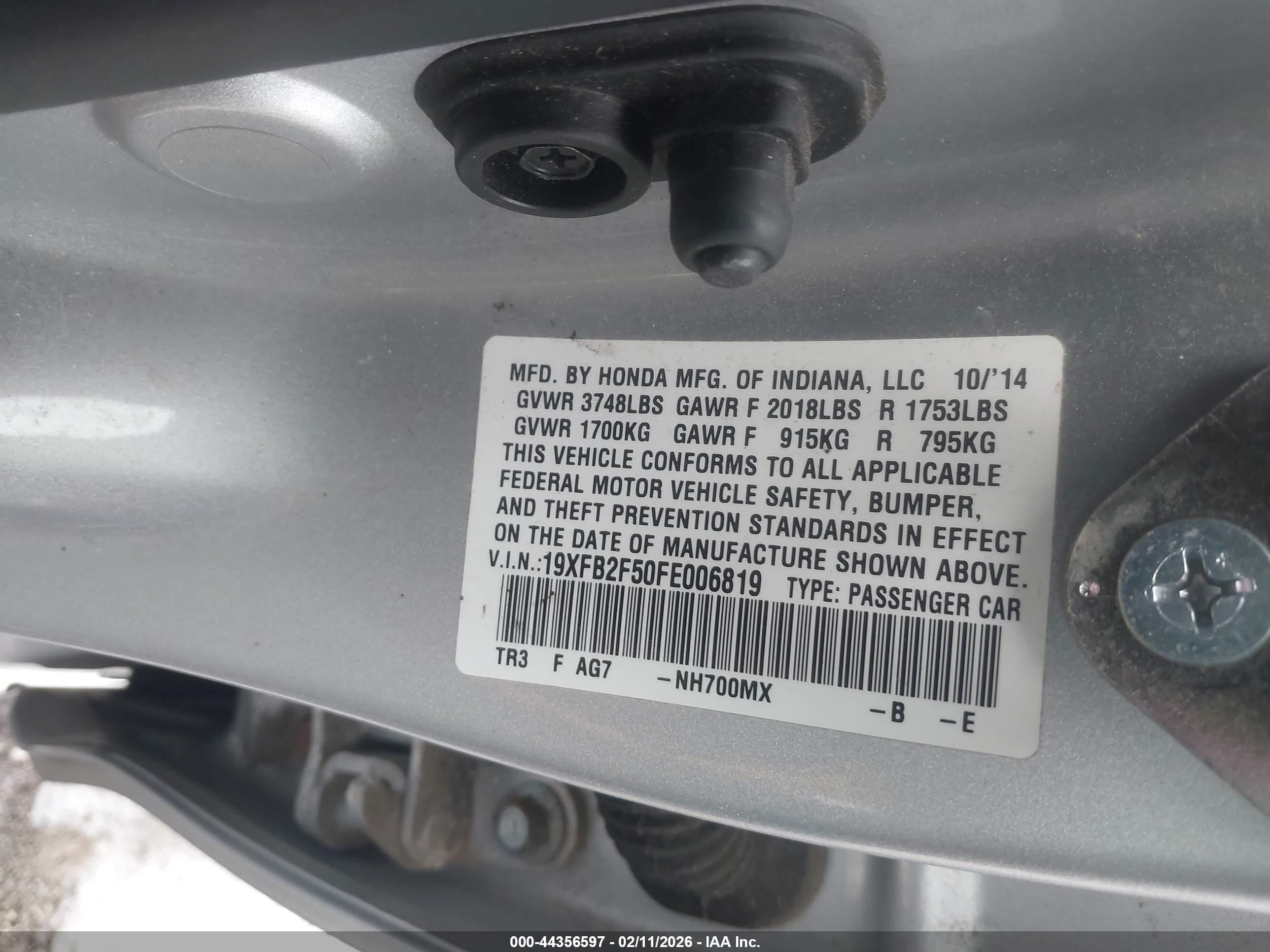 HONDA CIVIC image 9