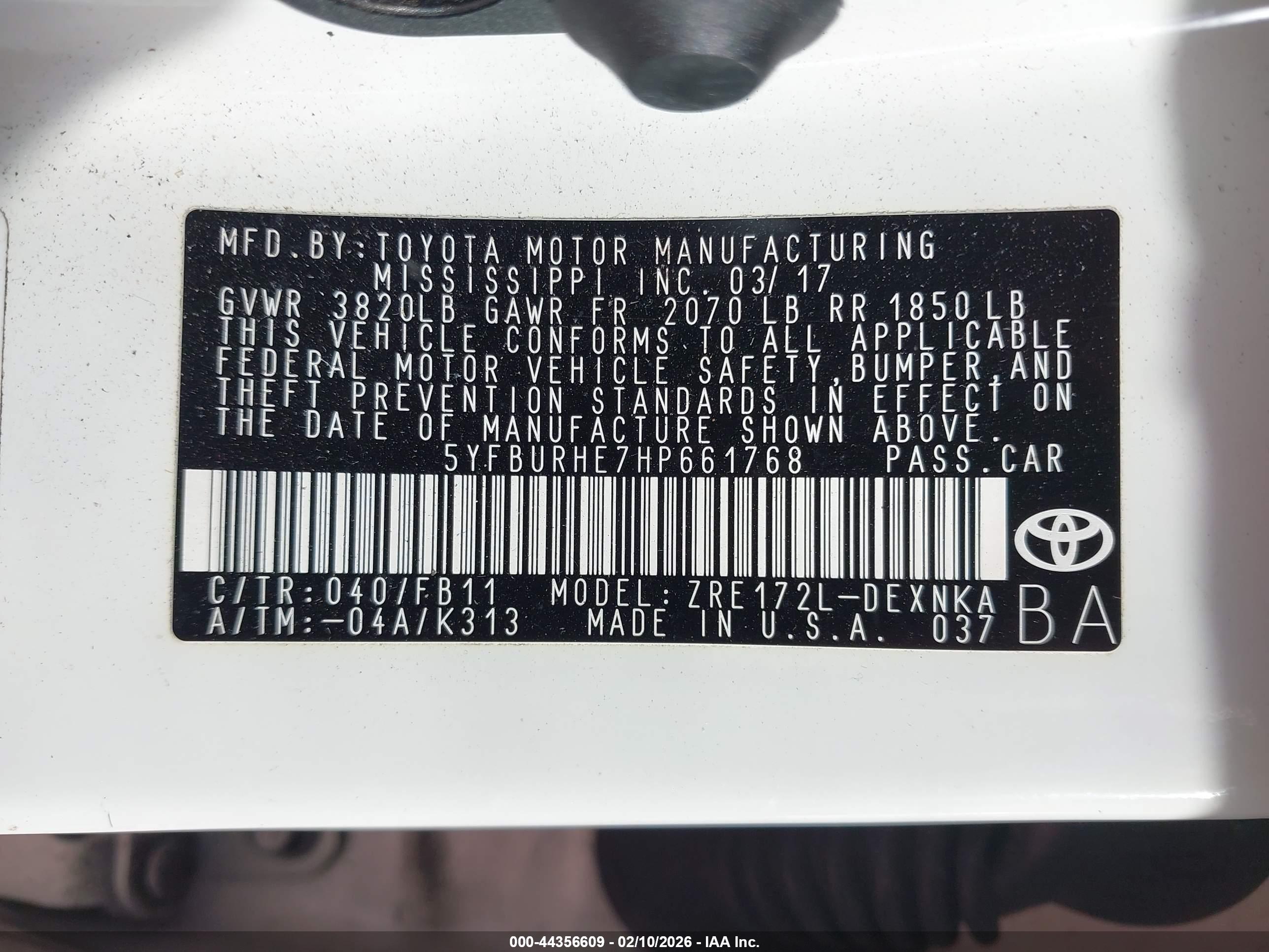 TOYOTA COROLLA image 9