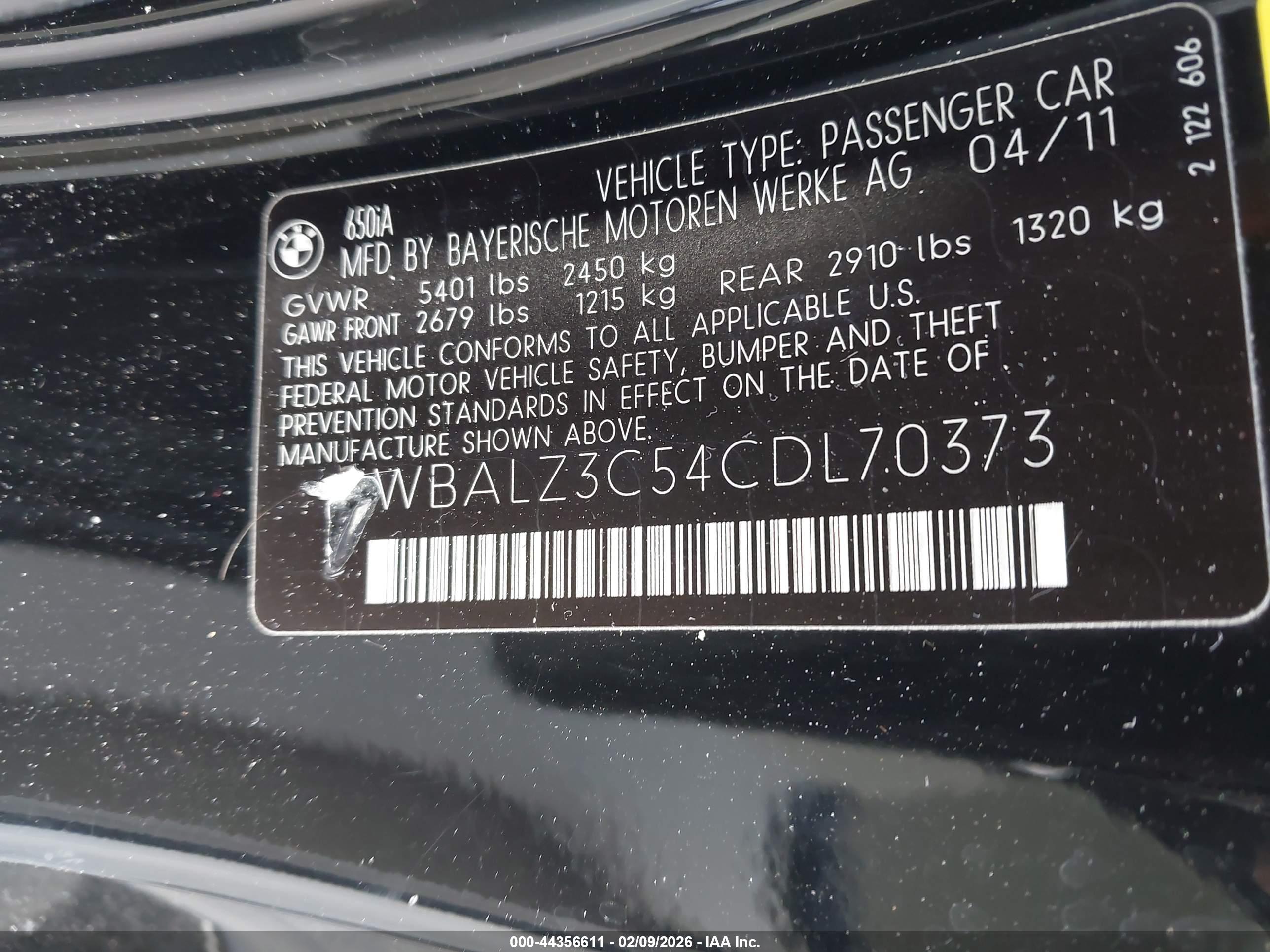 BMW 650I image 9