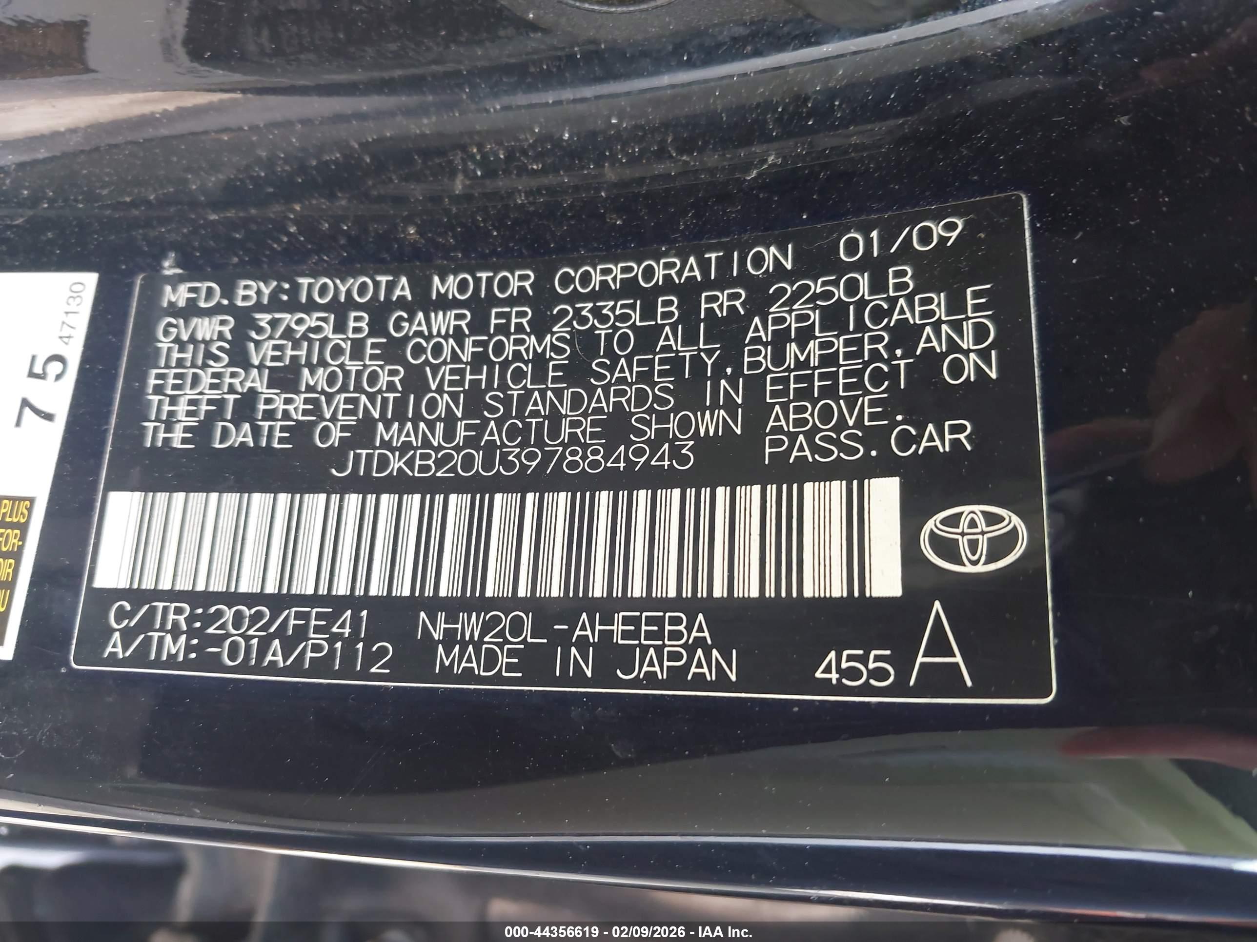 TOYOTA PRIUS image 9