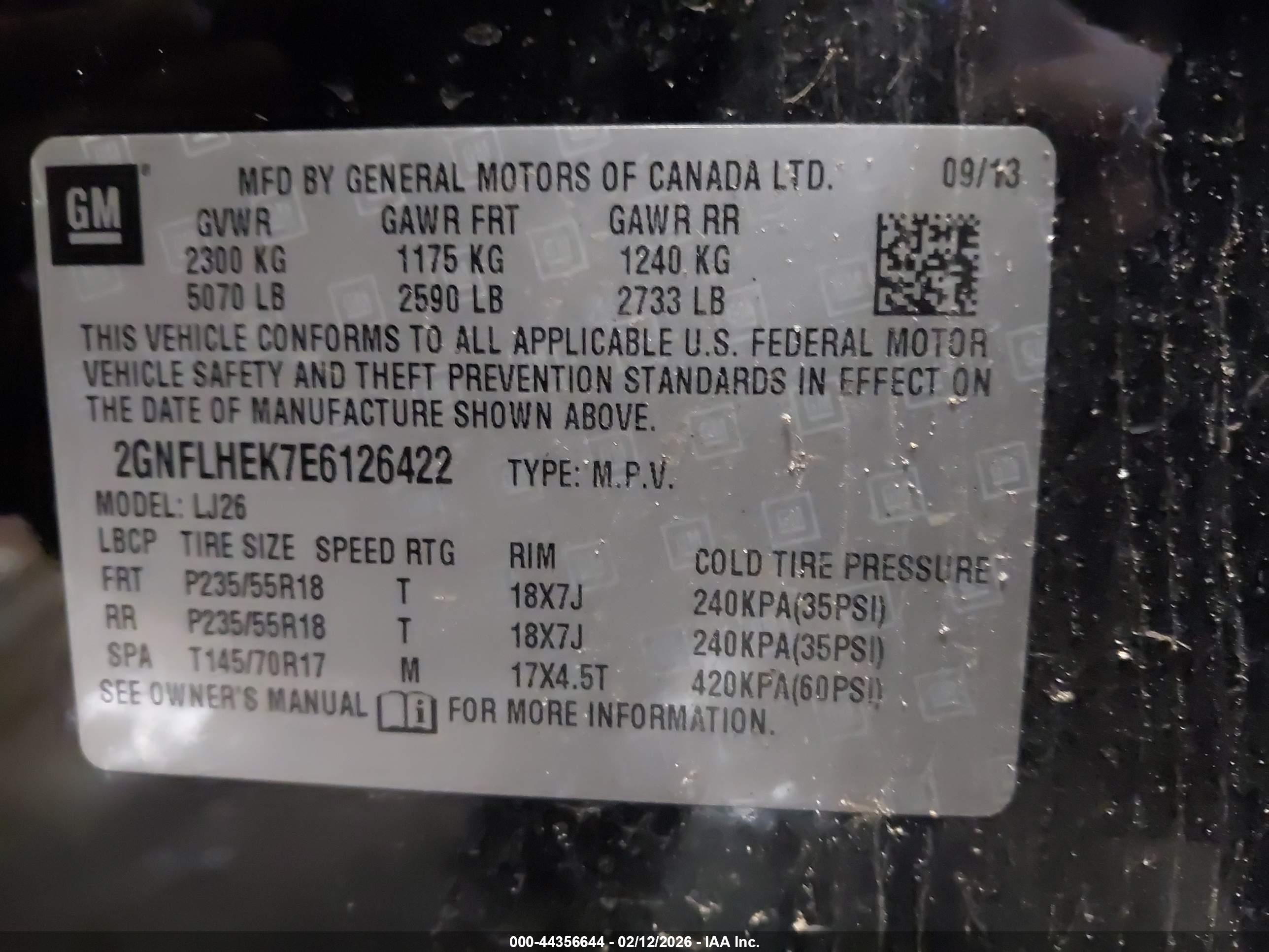 CHEVROLET EQUINOX image 9