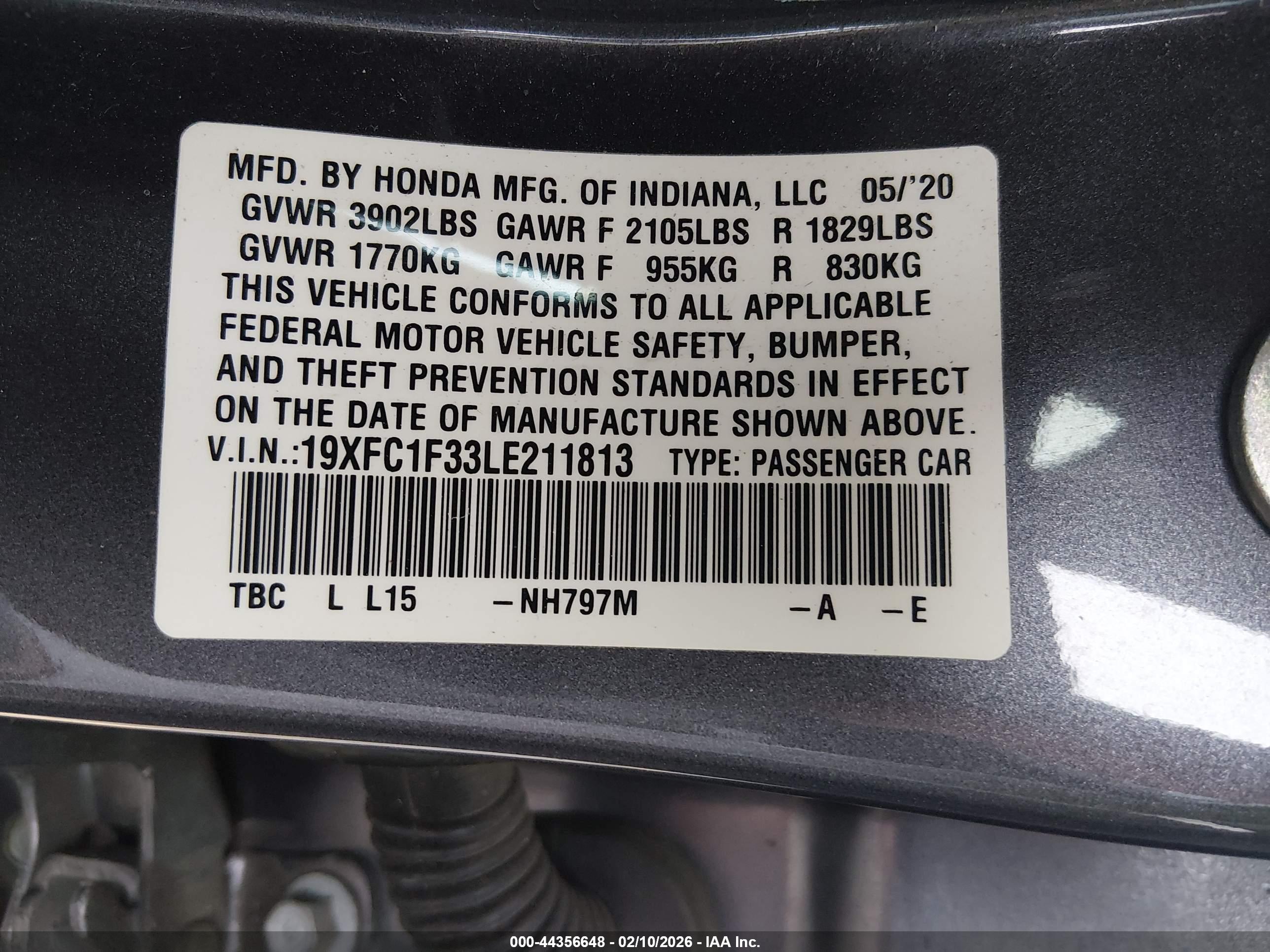 HONDA CIVIC image 9