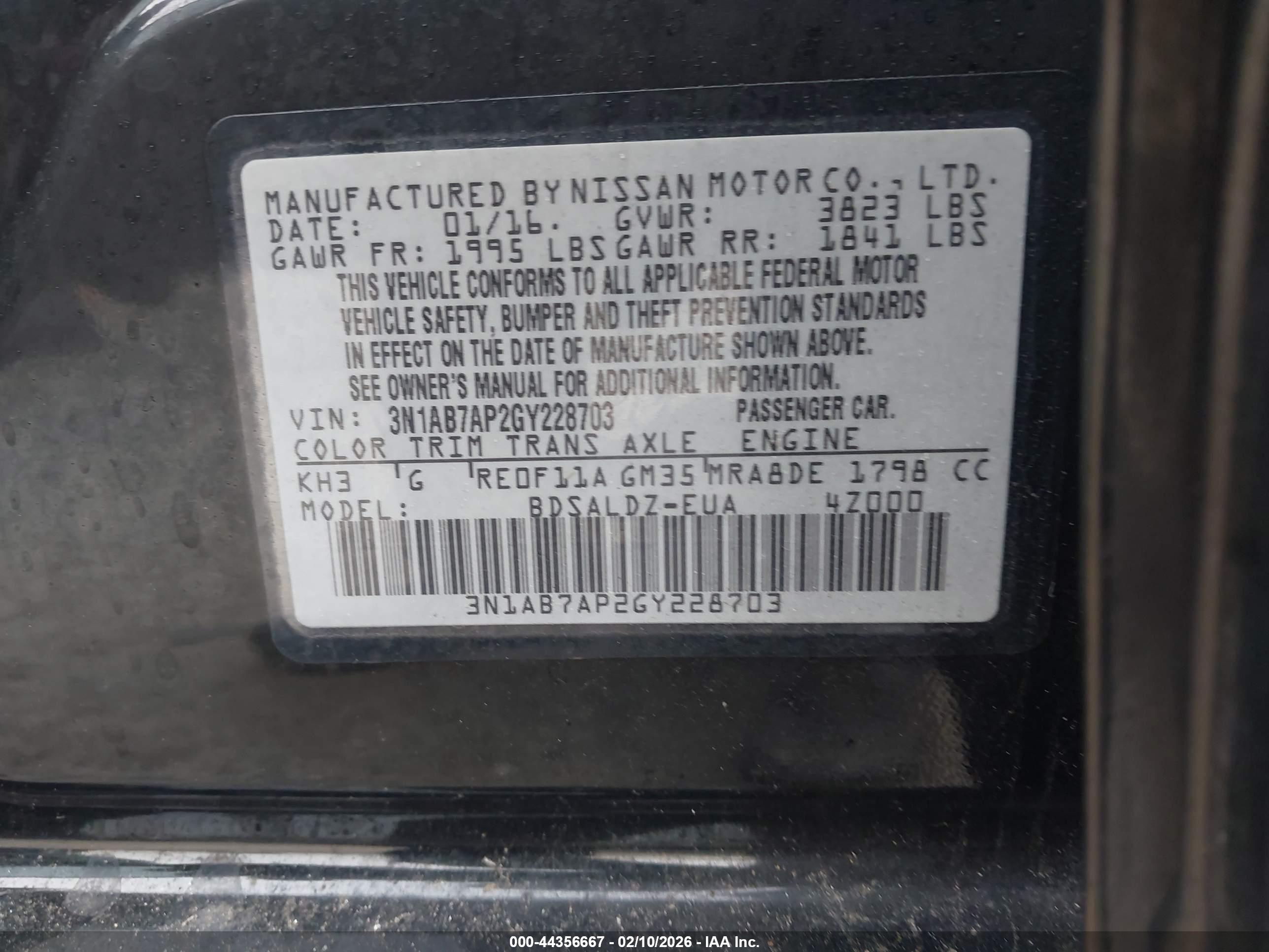 NISSAN SENTRA image 9