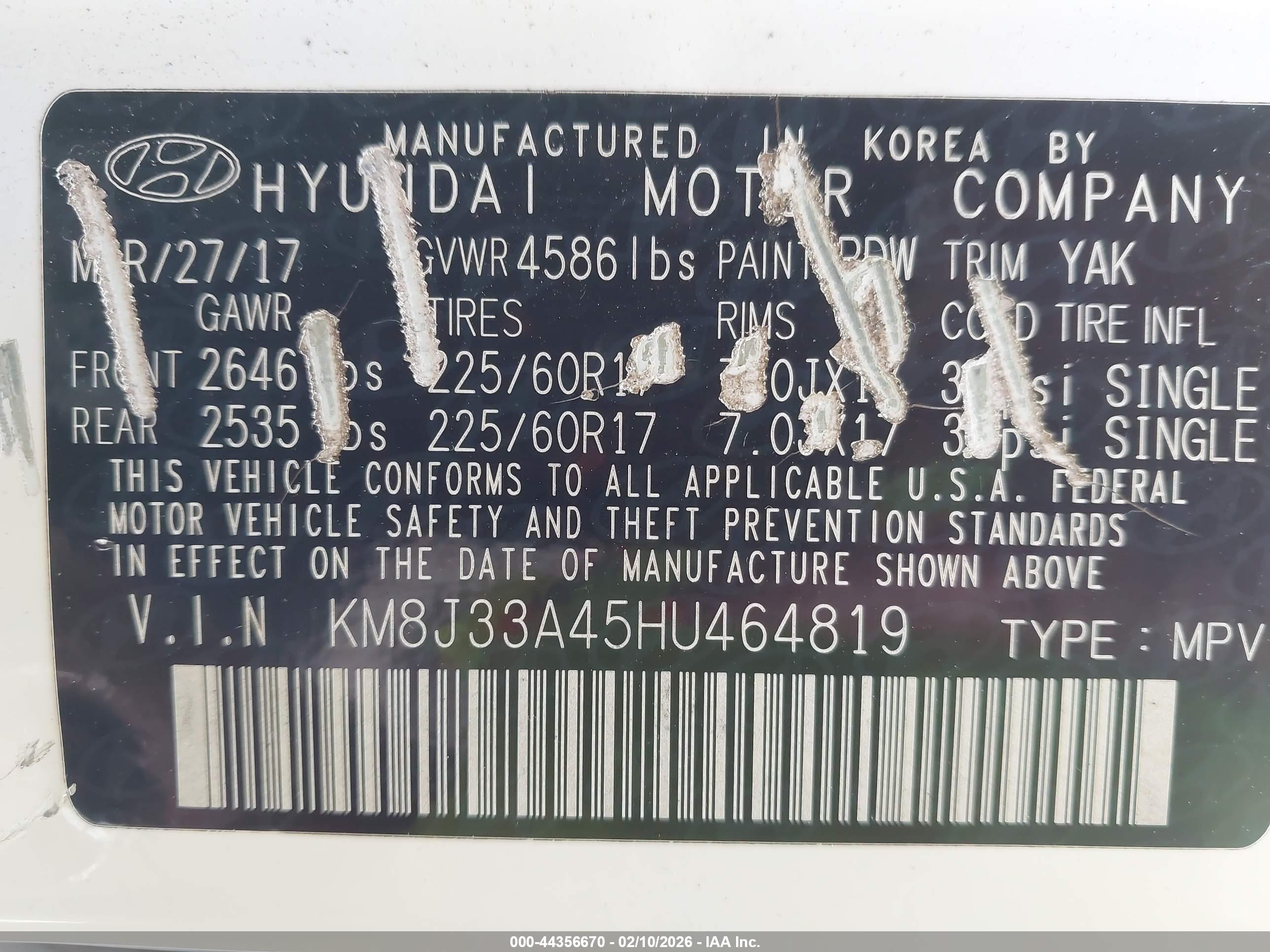HYUNDAI TUCSON image 9