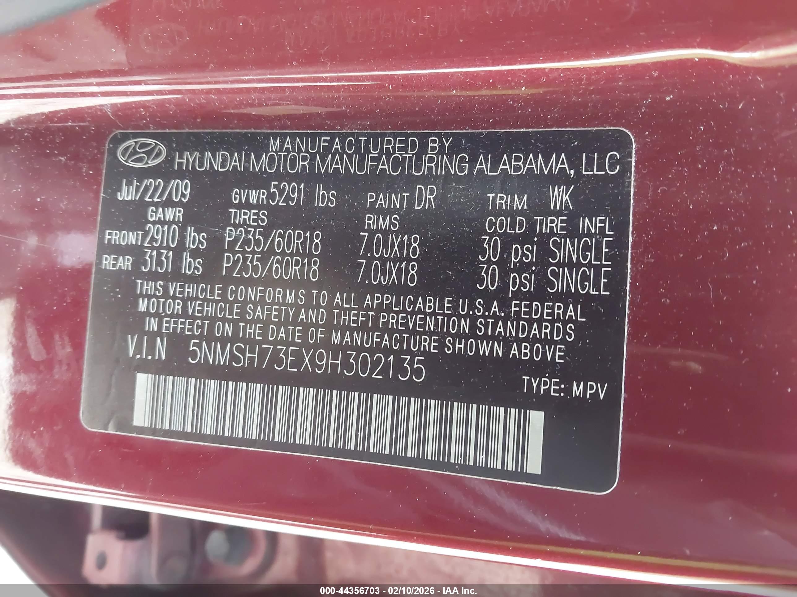 HYUNDAI SANTA image 9