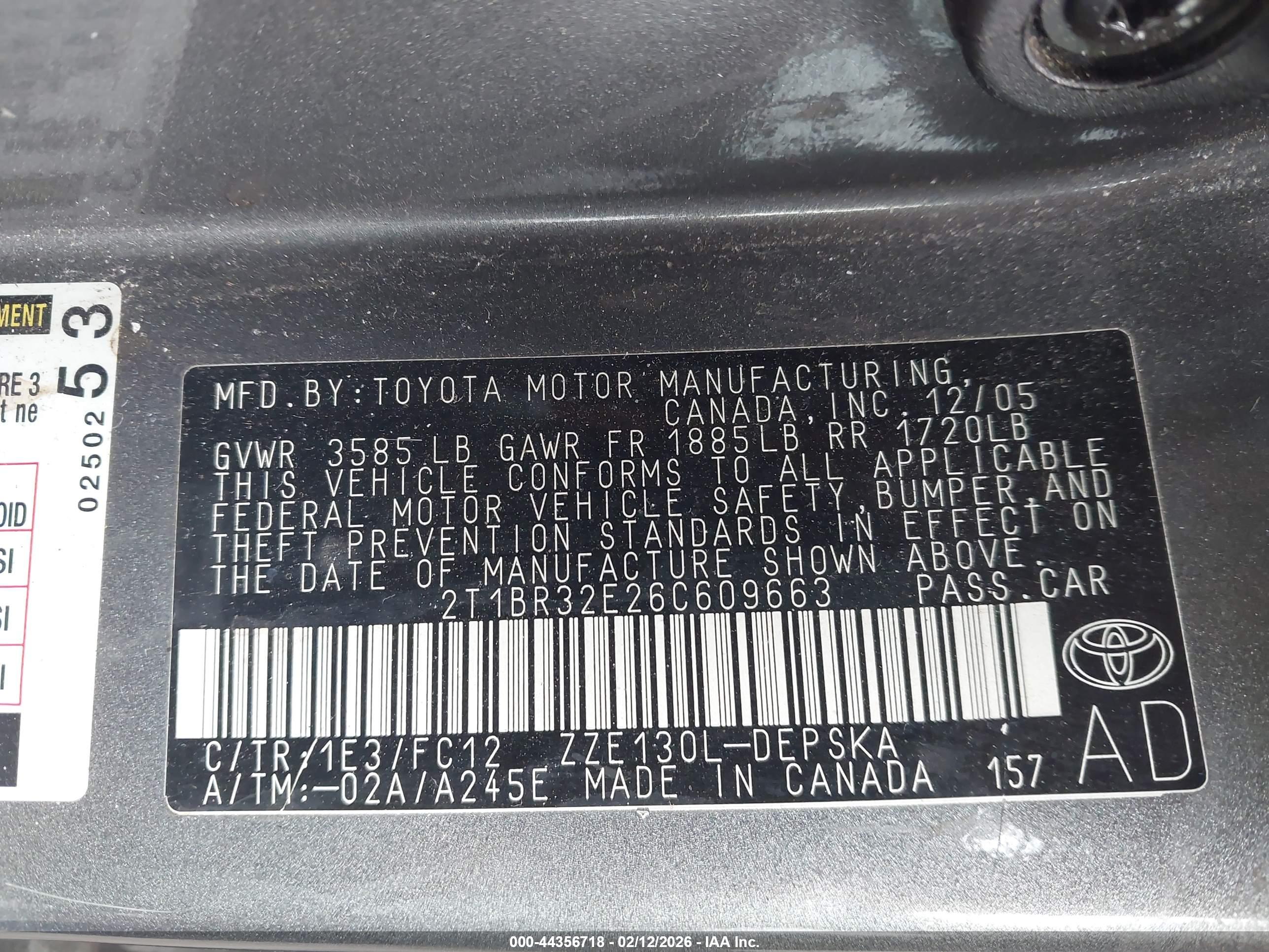 TOYOTA COROLLA image 9
