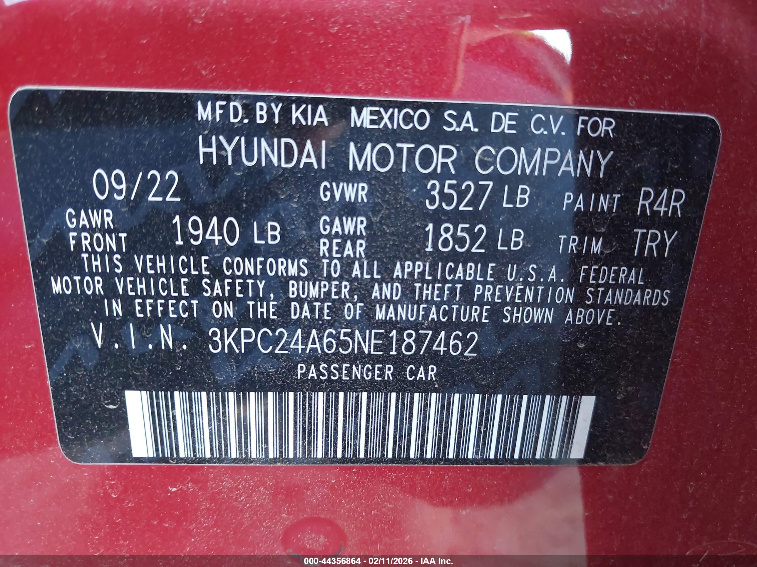 HYUNDAI ACCENT image 9