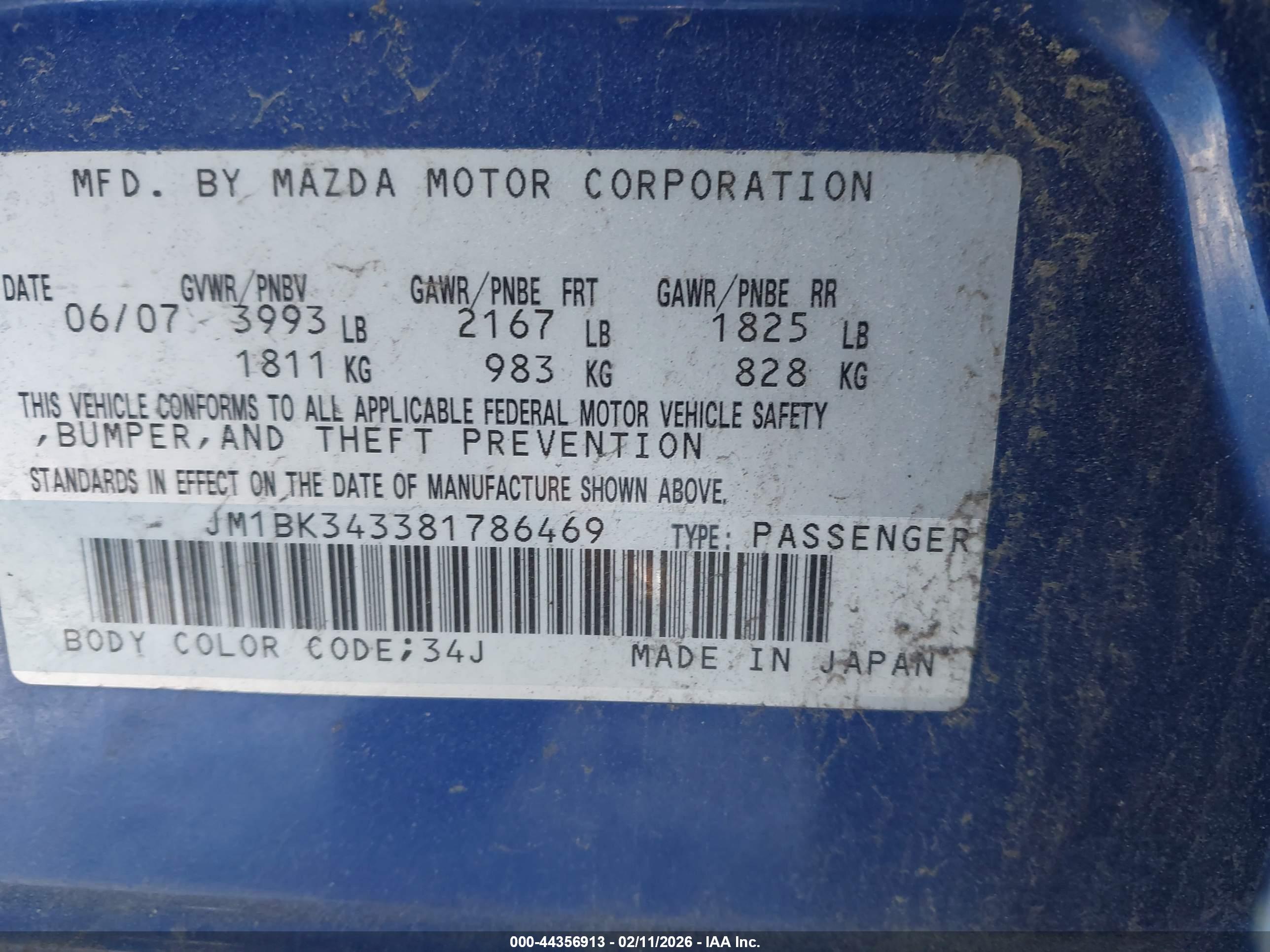 MAZDA MAZDA3 image 9