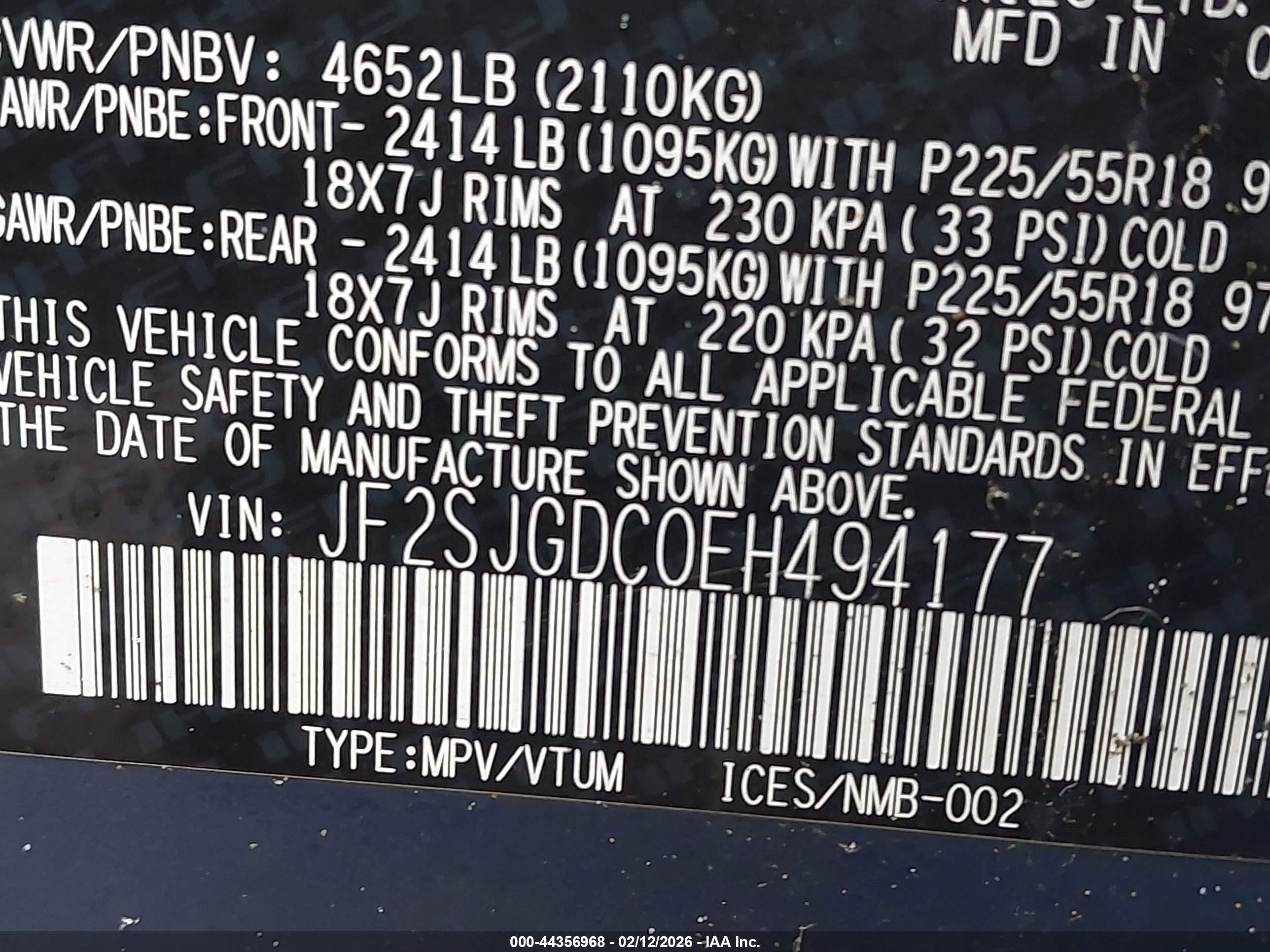 SUBARU FORESTER image 9