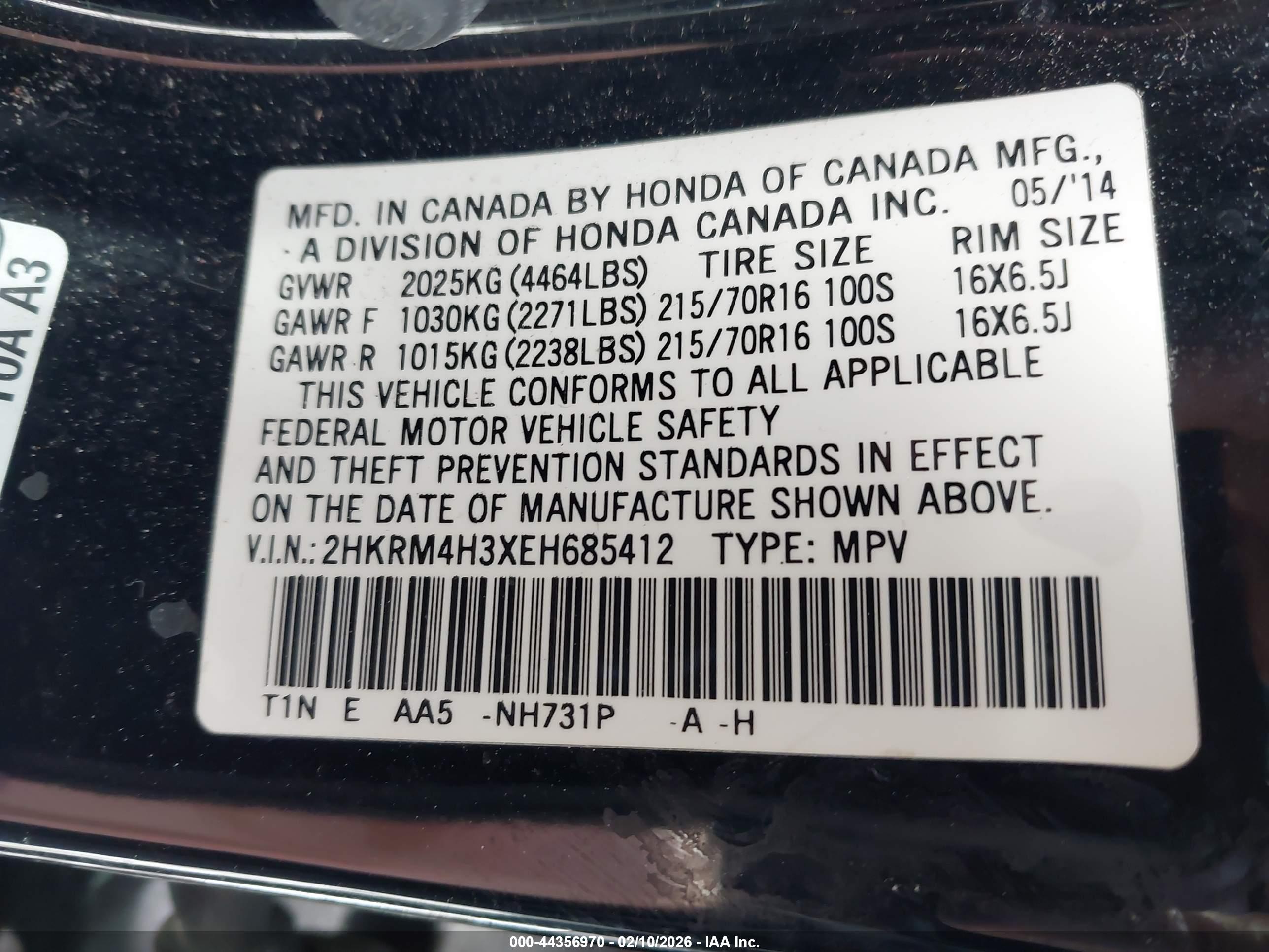 HONDA CR-V image 9