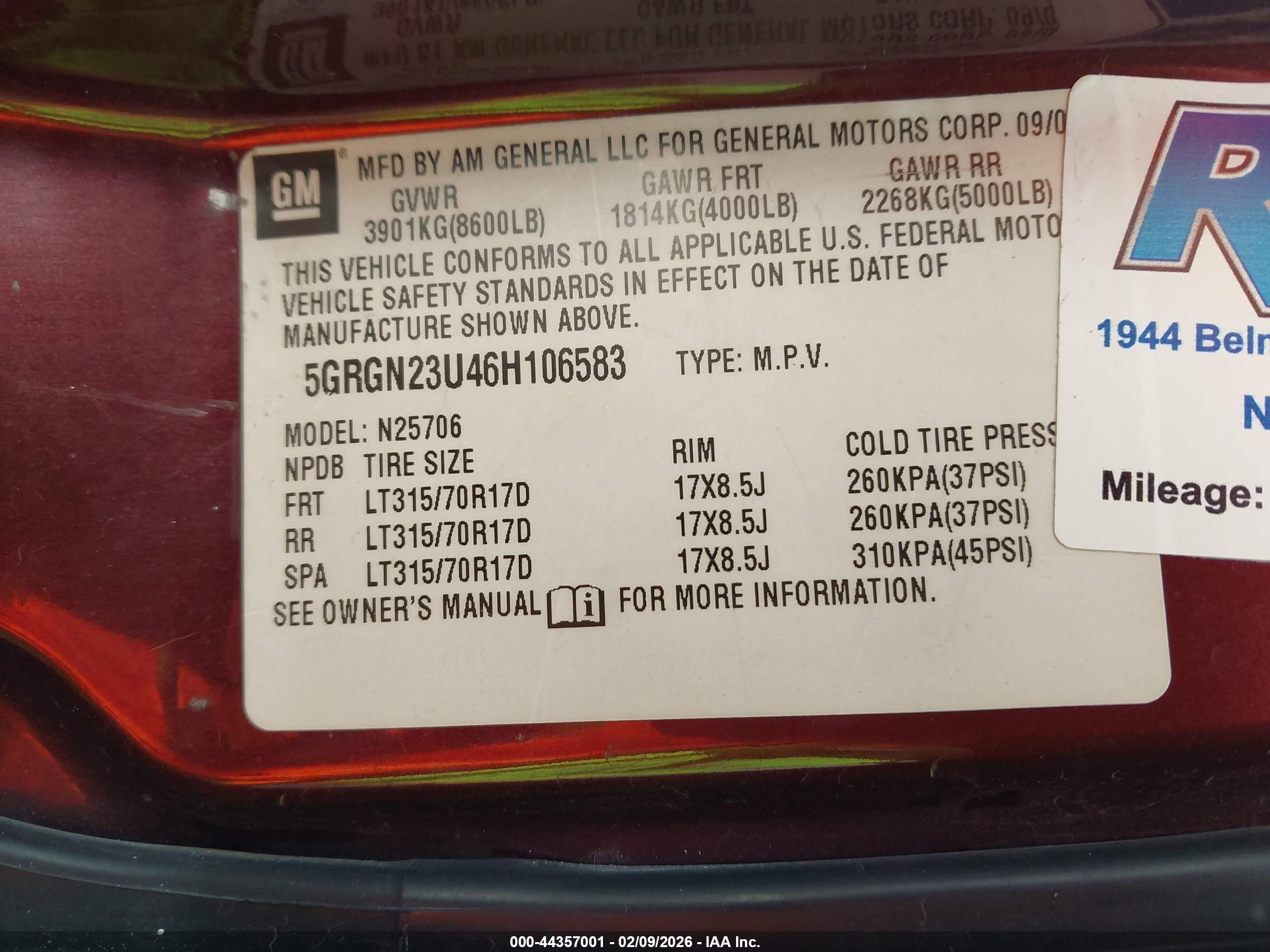 HUMMER H2 image 9