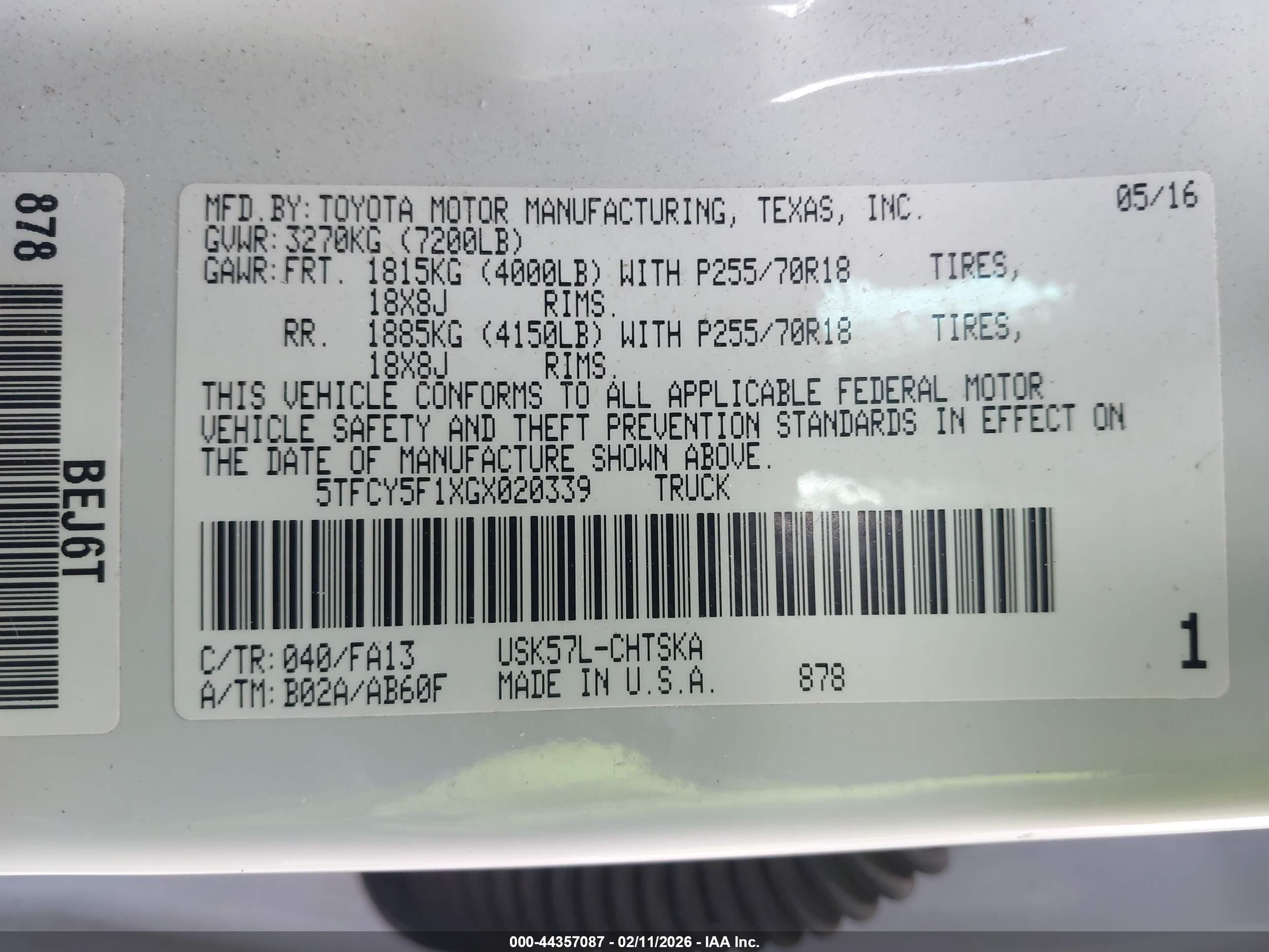 TOYOTA TUNDRA image 9