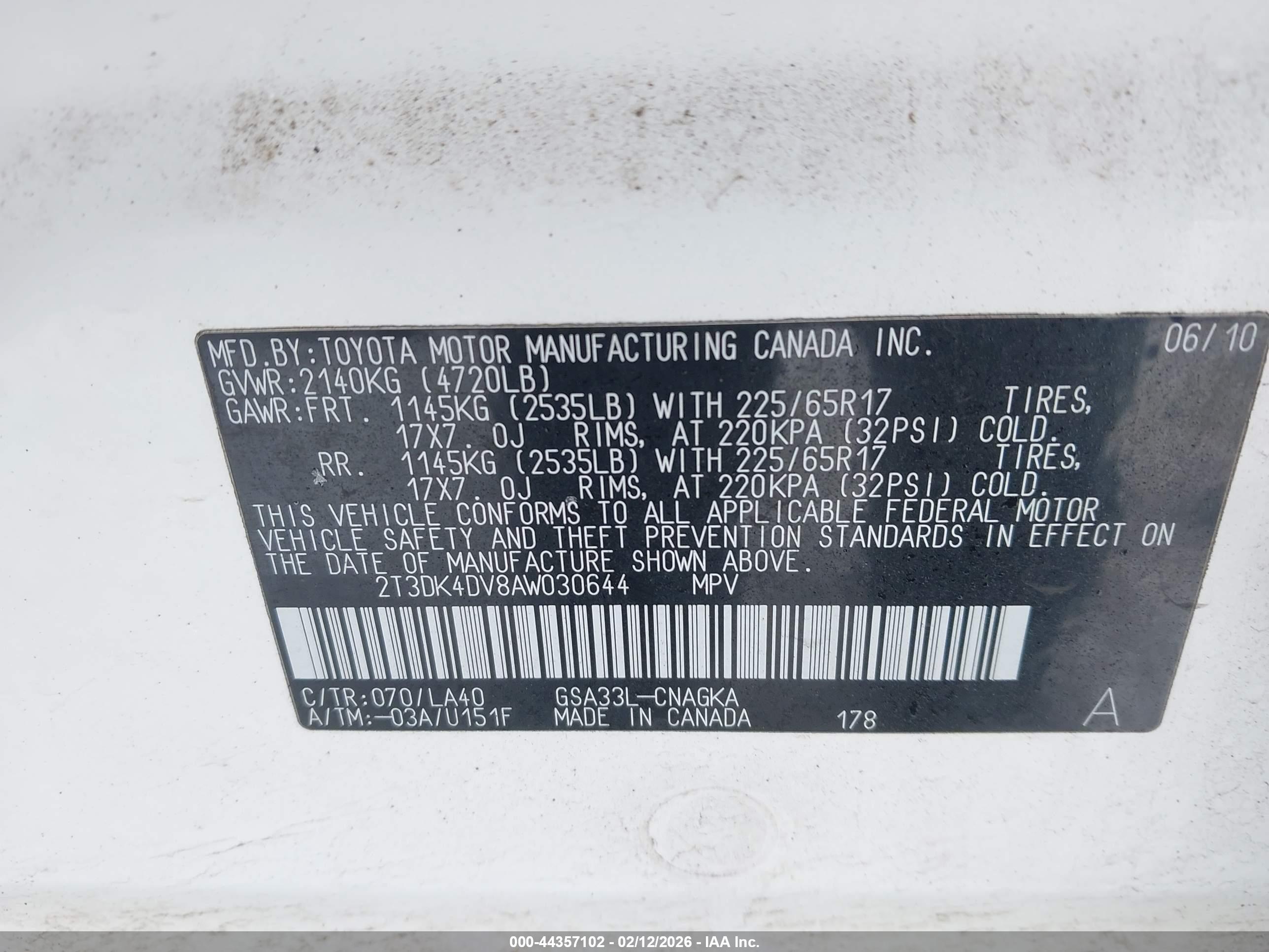 TOYOTA RAV4 image 9