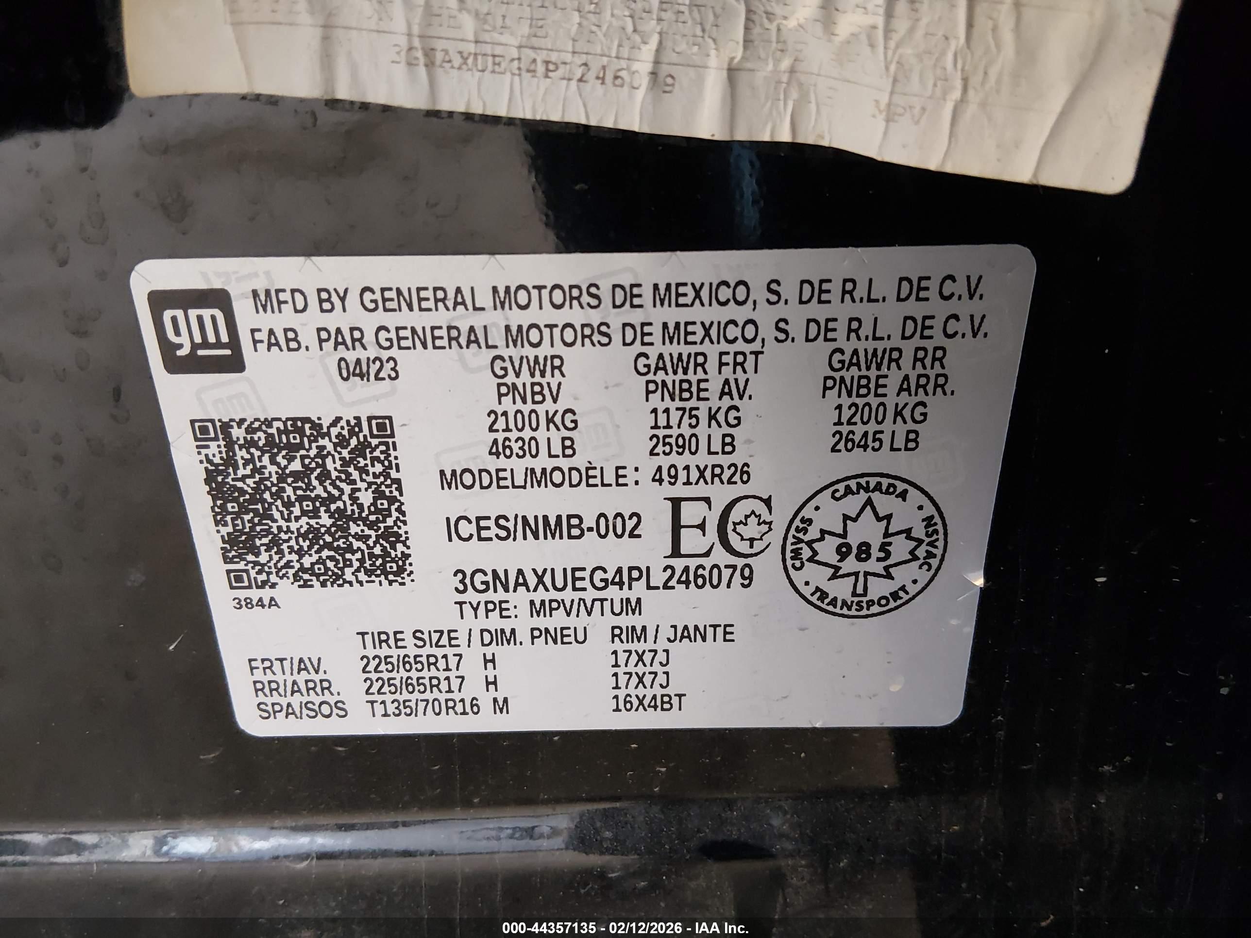 CHEVROLET EQUINOX image 9