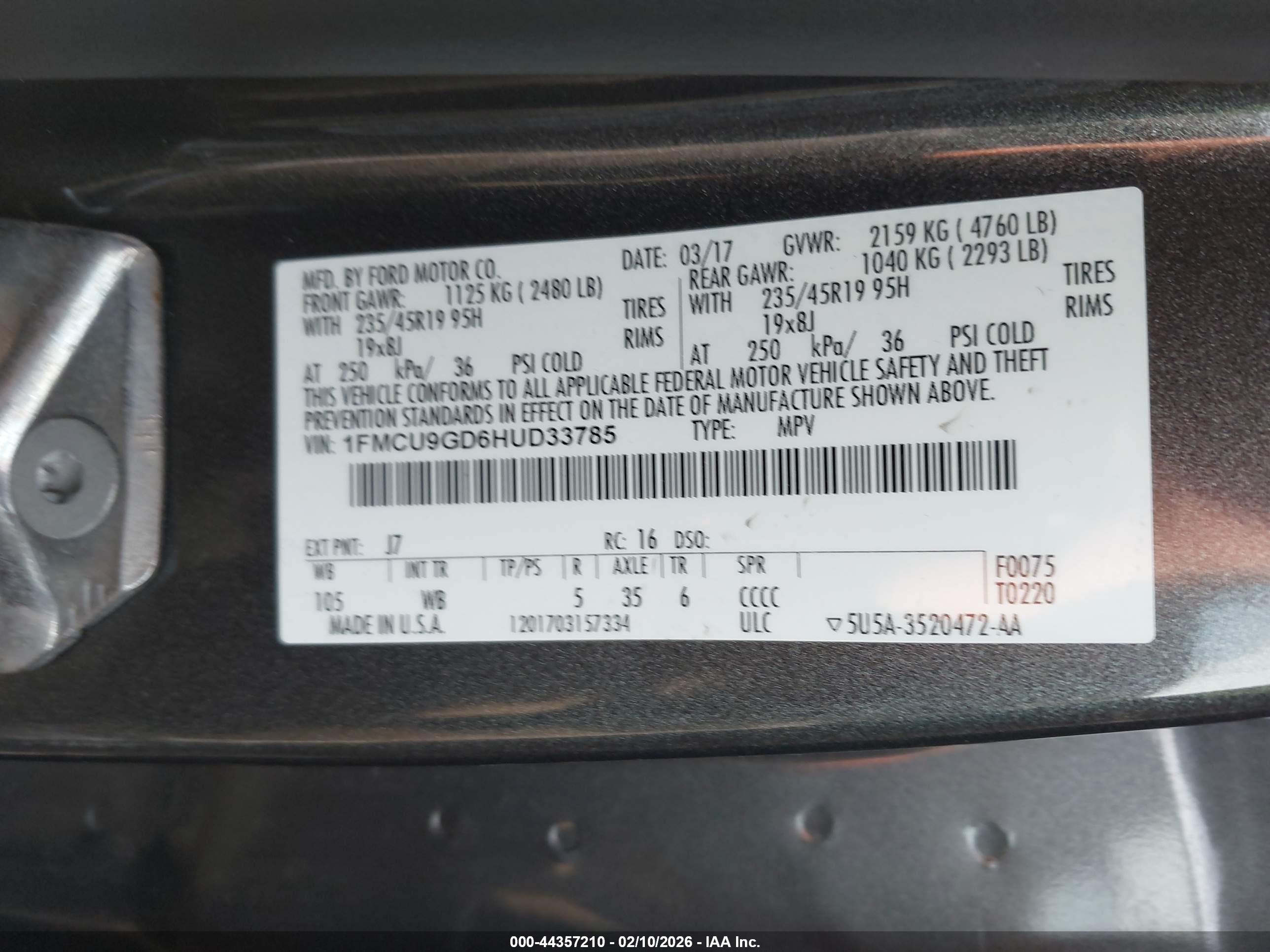 FORD ESCAPE image 9