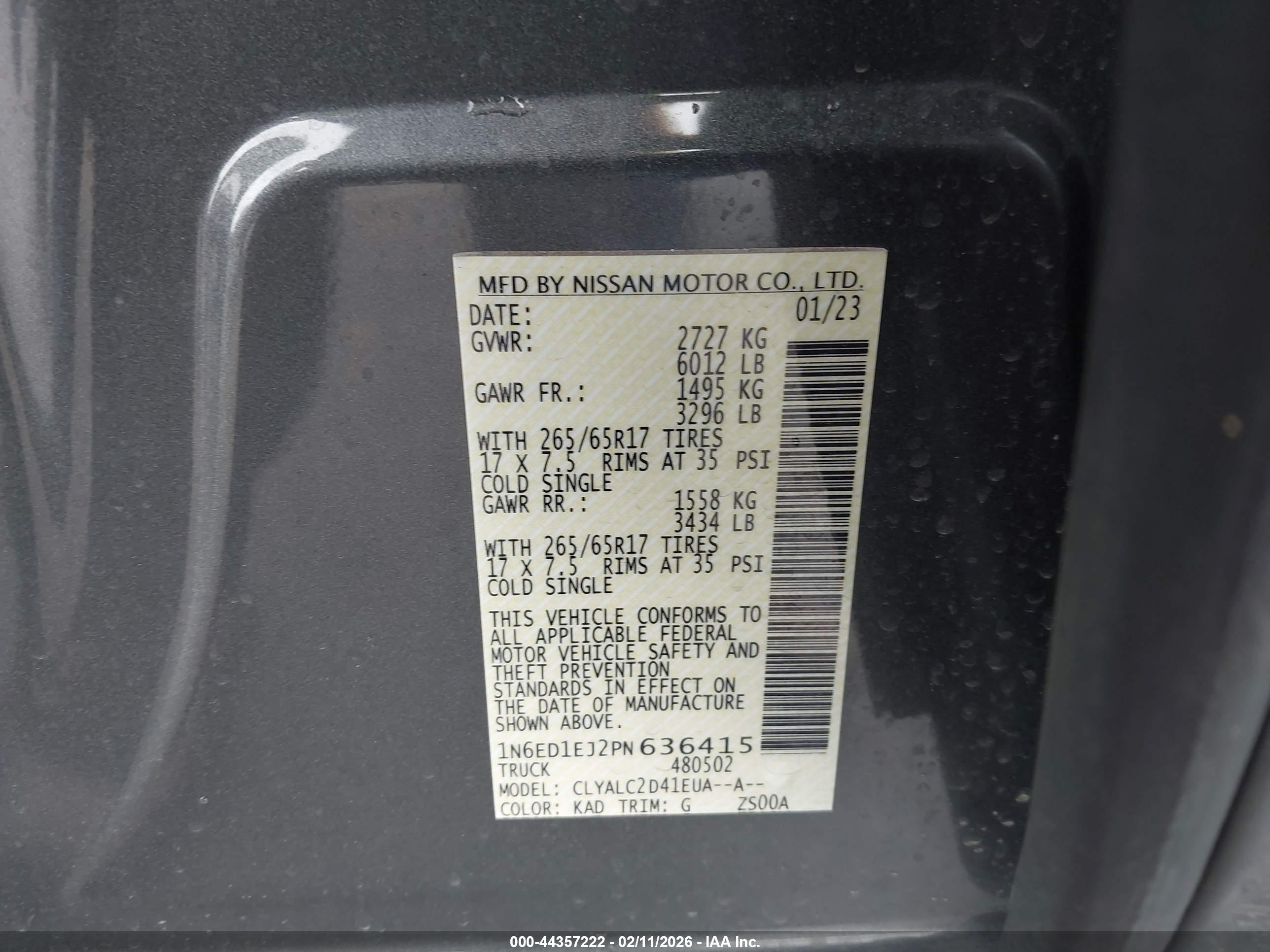 NISSAN FRONTIER image 9