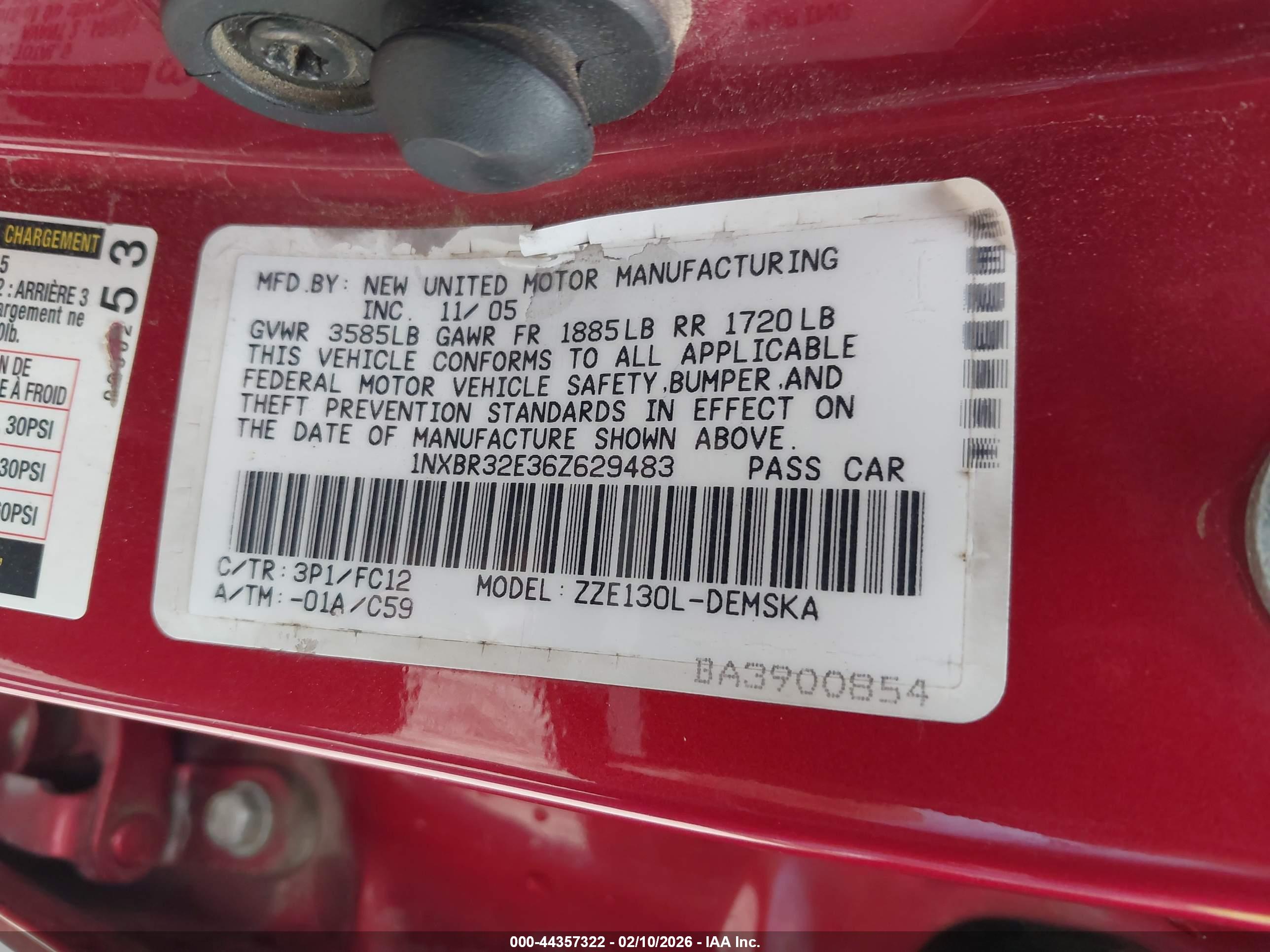 TOYOTA COROLLA image 9