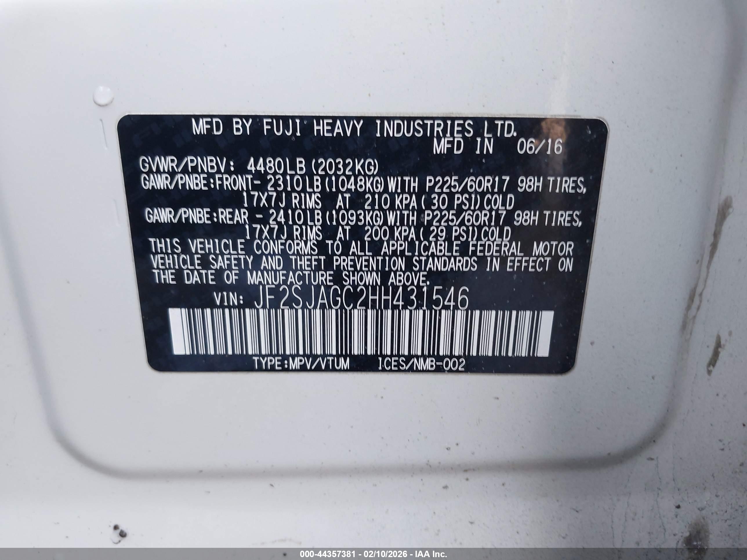 SUBARU FORESTER image 9