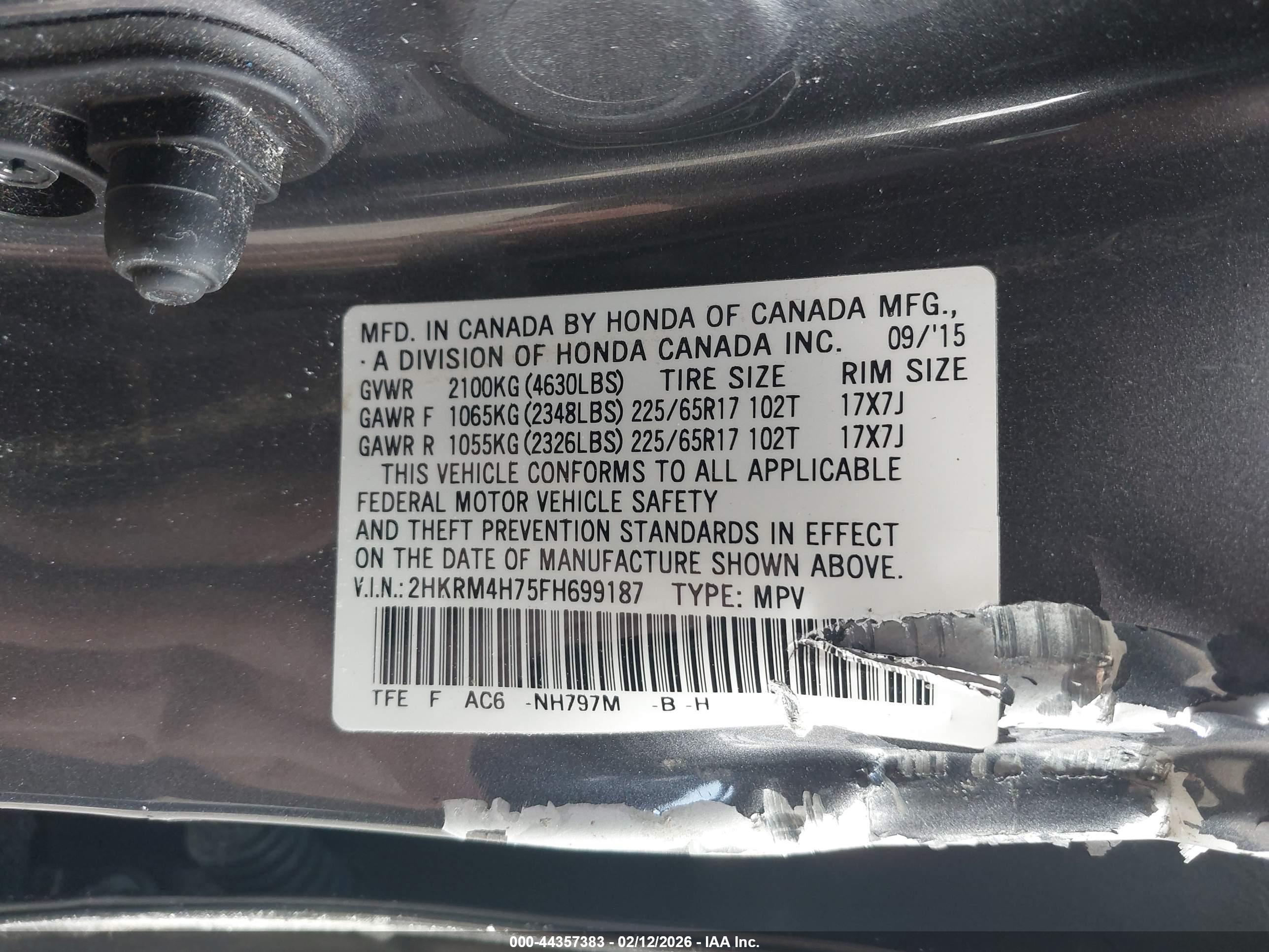 HONDA CR-V image 9