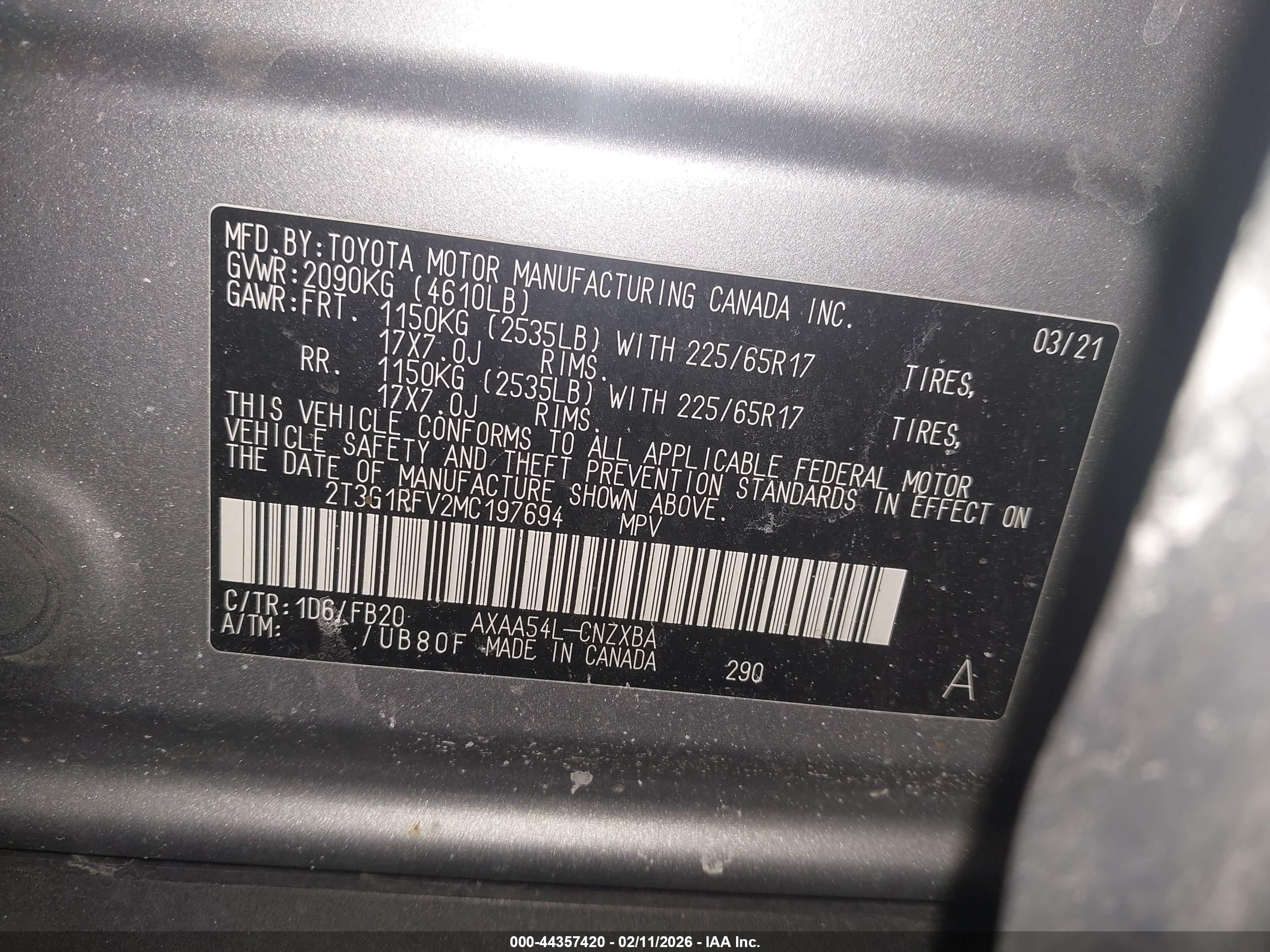 TOYOTA RAV4 image 9