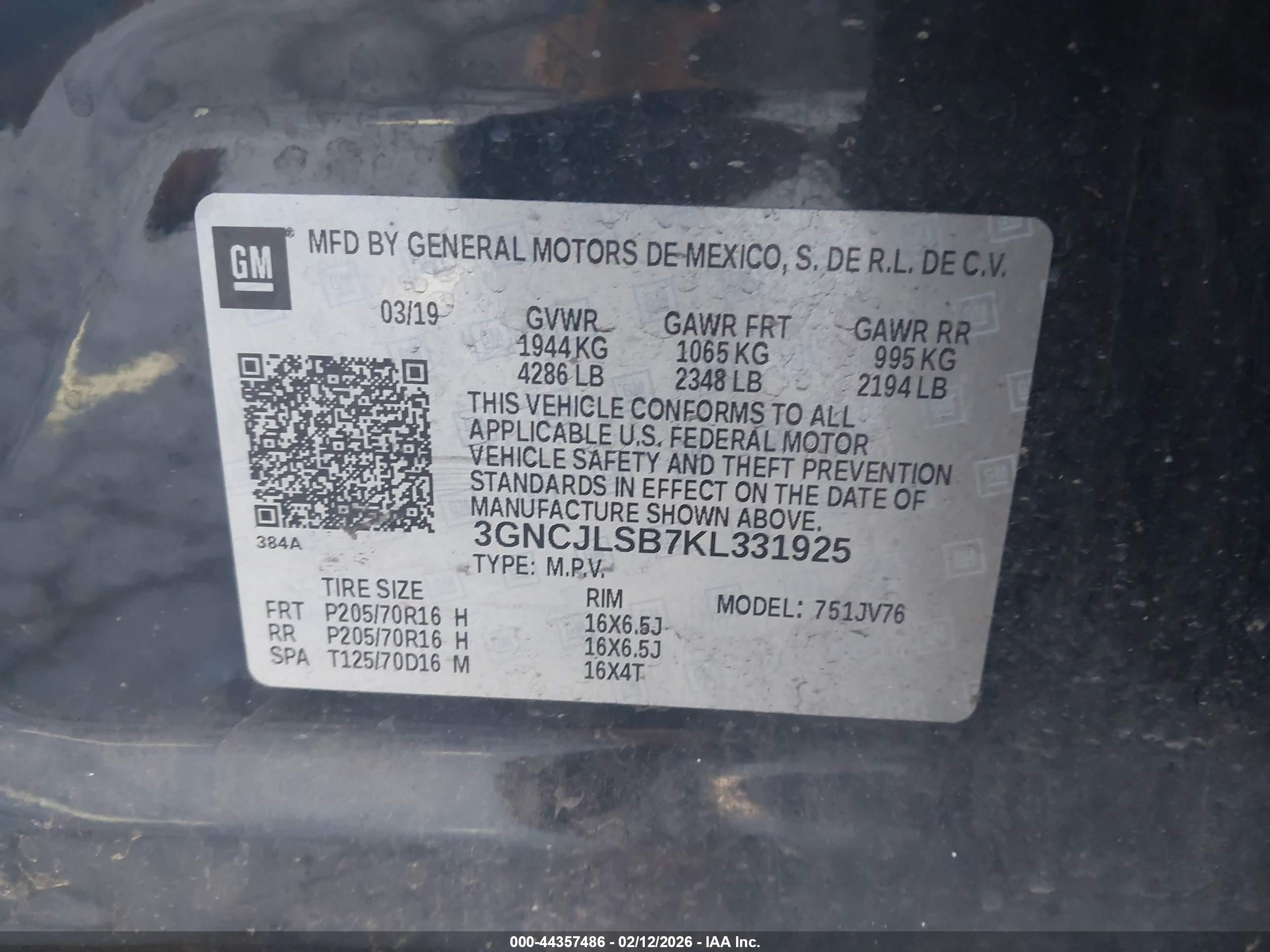 CHEVROLET TRAX image 9