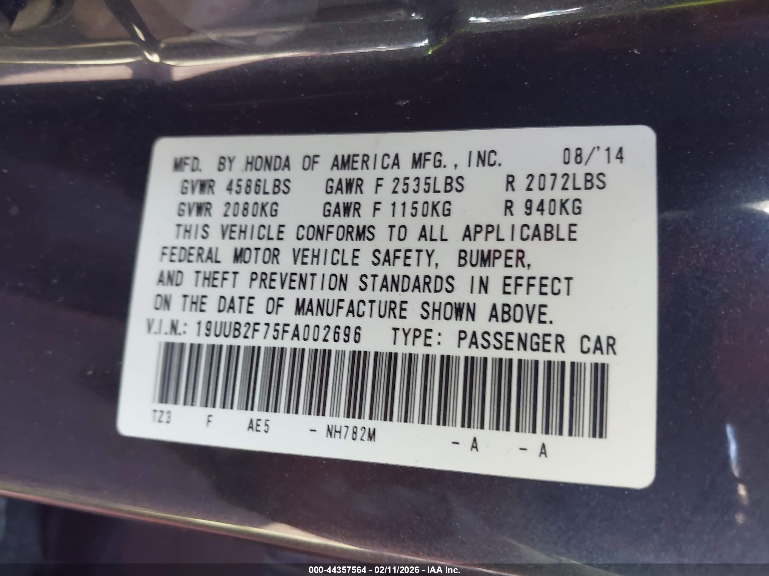 ACURA TLX image 9