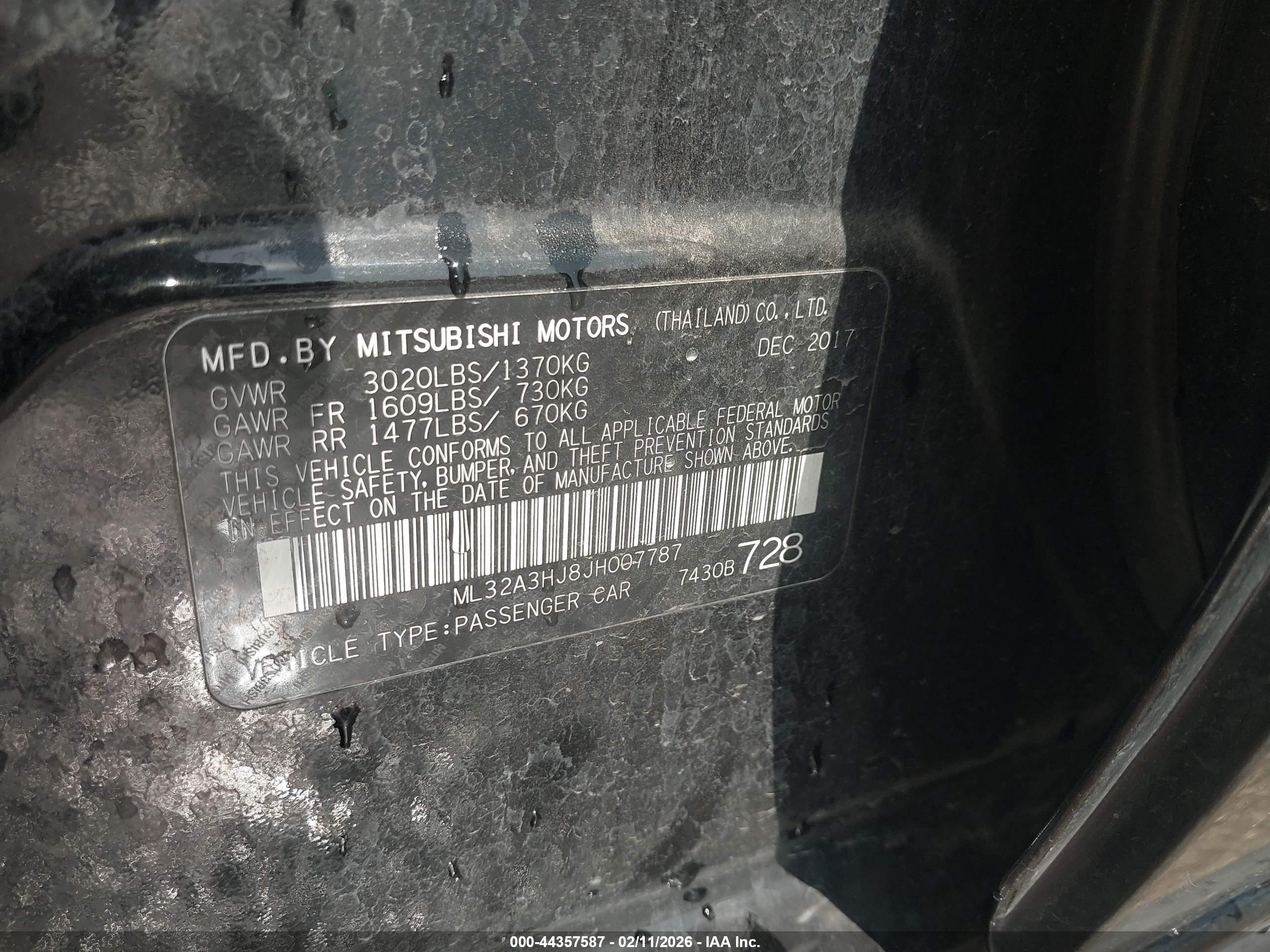 MITSUBISHI MIRAGE image 9