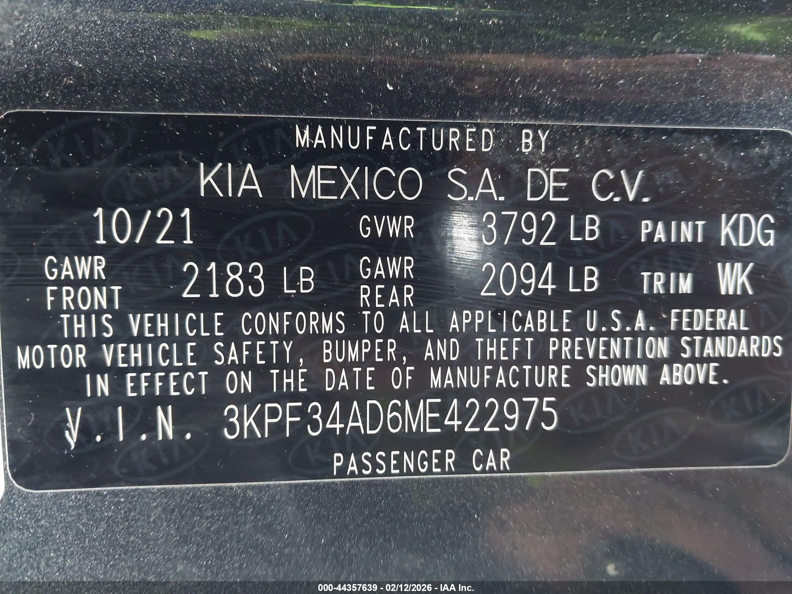 KIA FORTE image 9