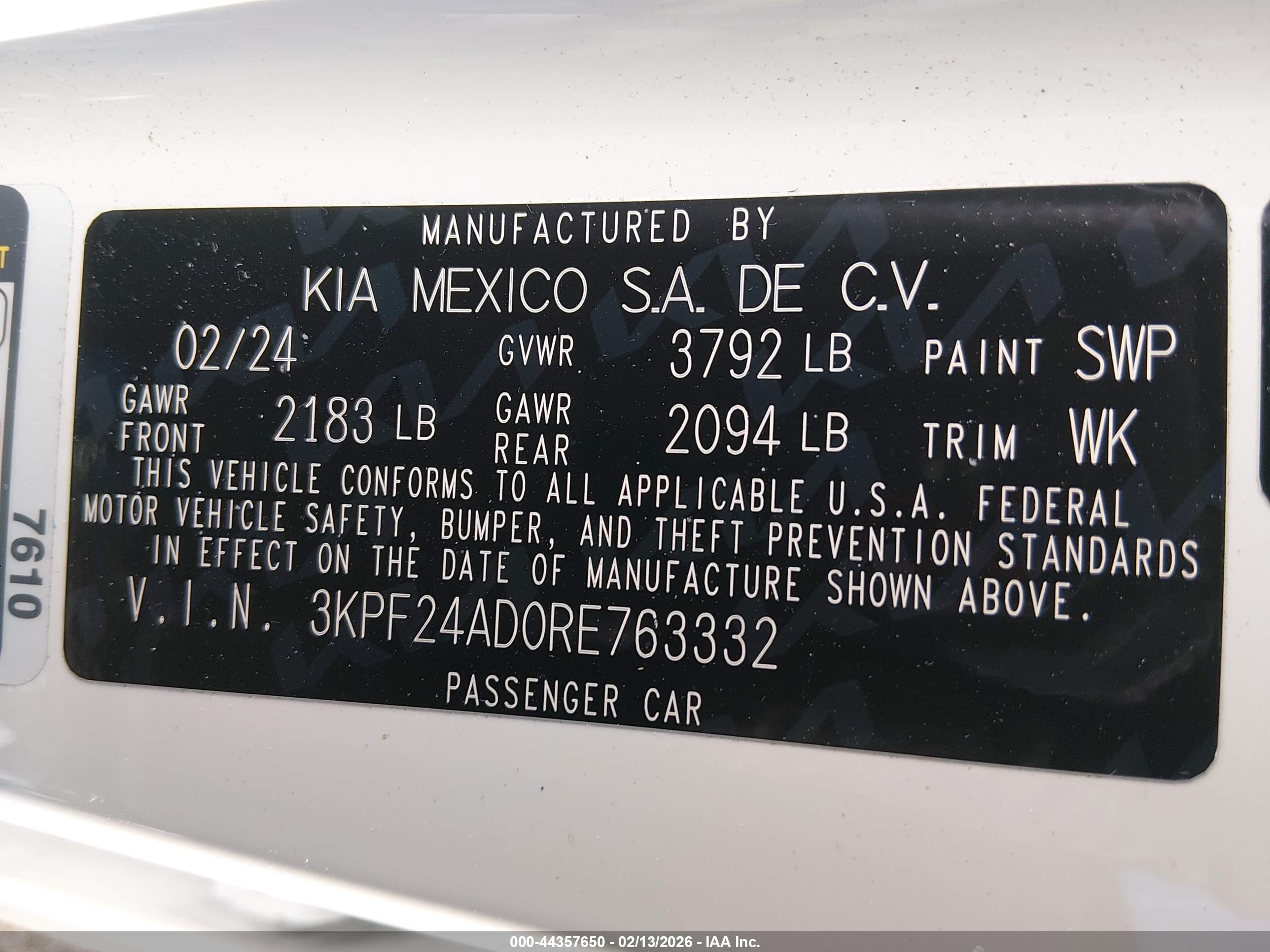 KIA FORTE image 9
