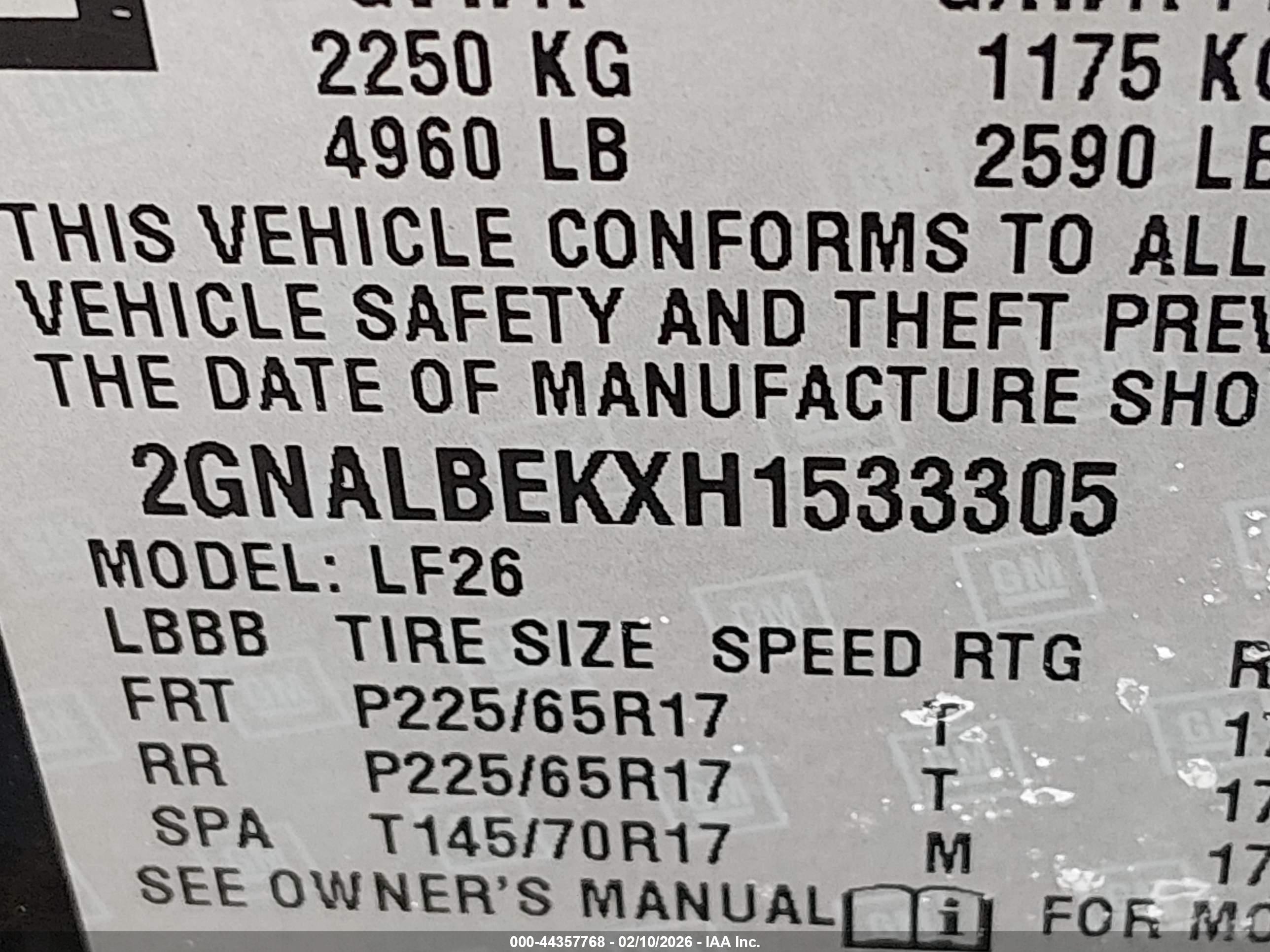 CHEVROLET EQUINOX image 9