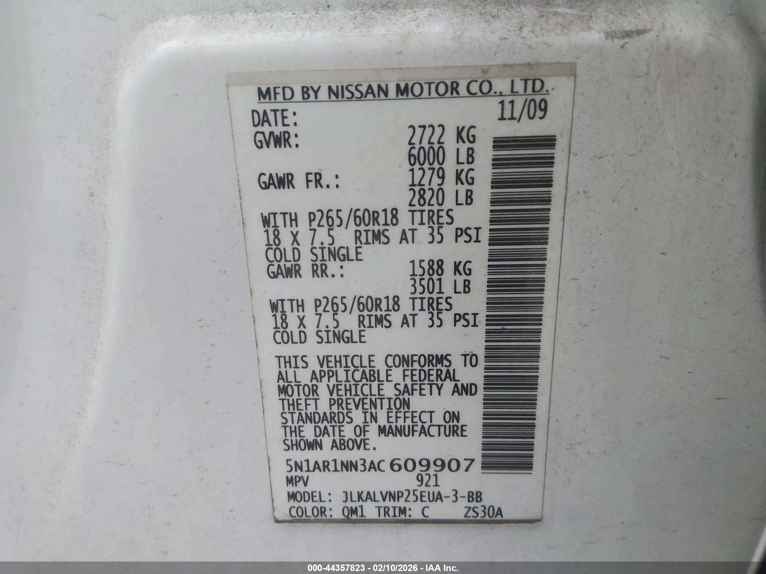 NISSAN PATHFINDER image 9